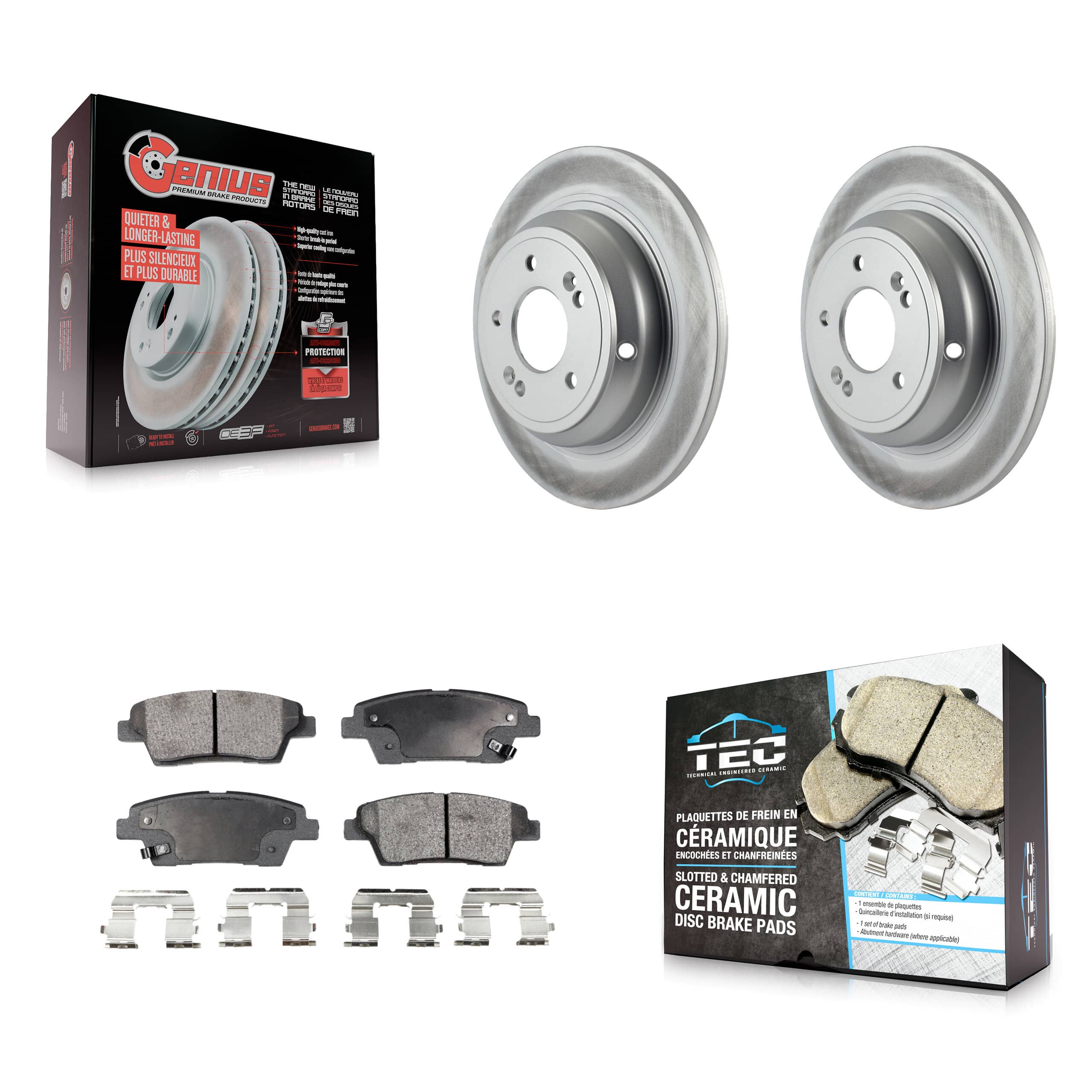 Transit Auto - KGT-101593 - Rear Disc Brake Kits