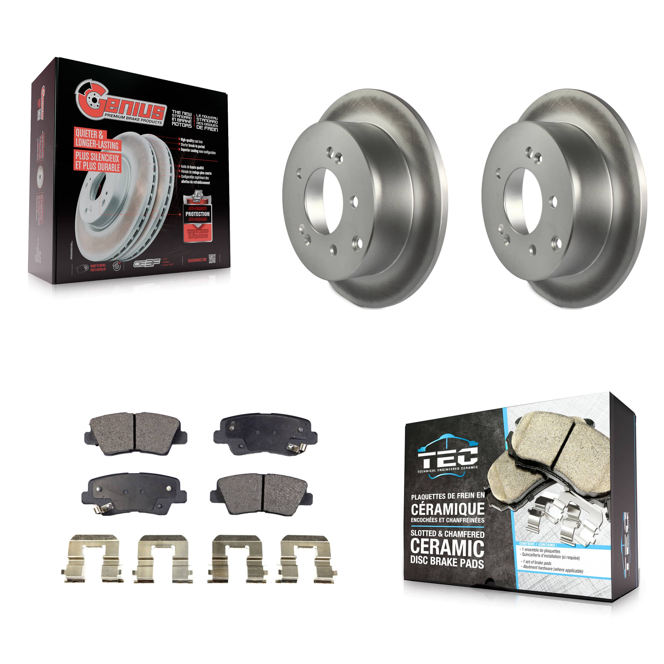 Transit Auto - KGT-101600 - Rear Disc Brake Kits