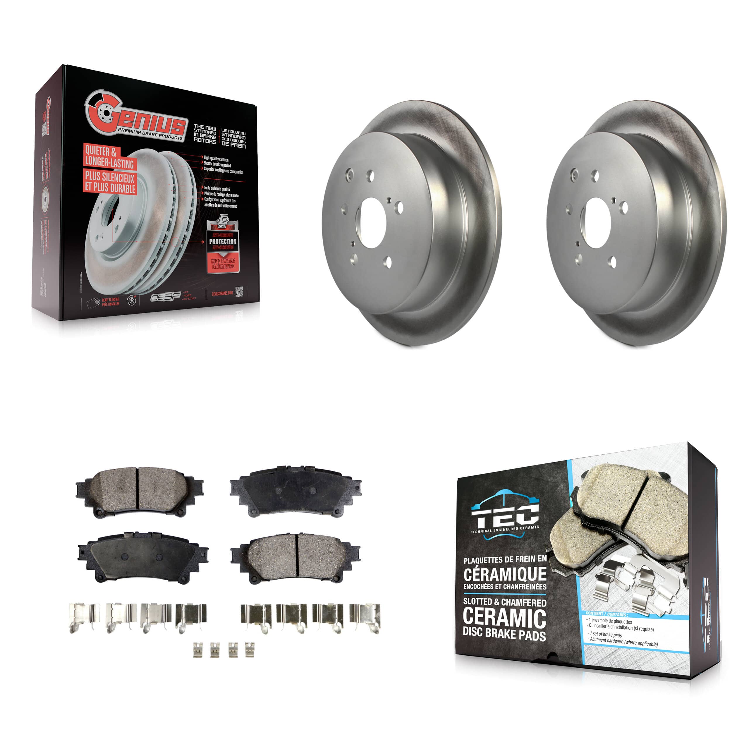 Transit Auto - KGT-101601 - Rear Disc Brake Kits