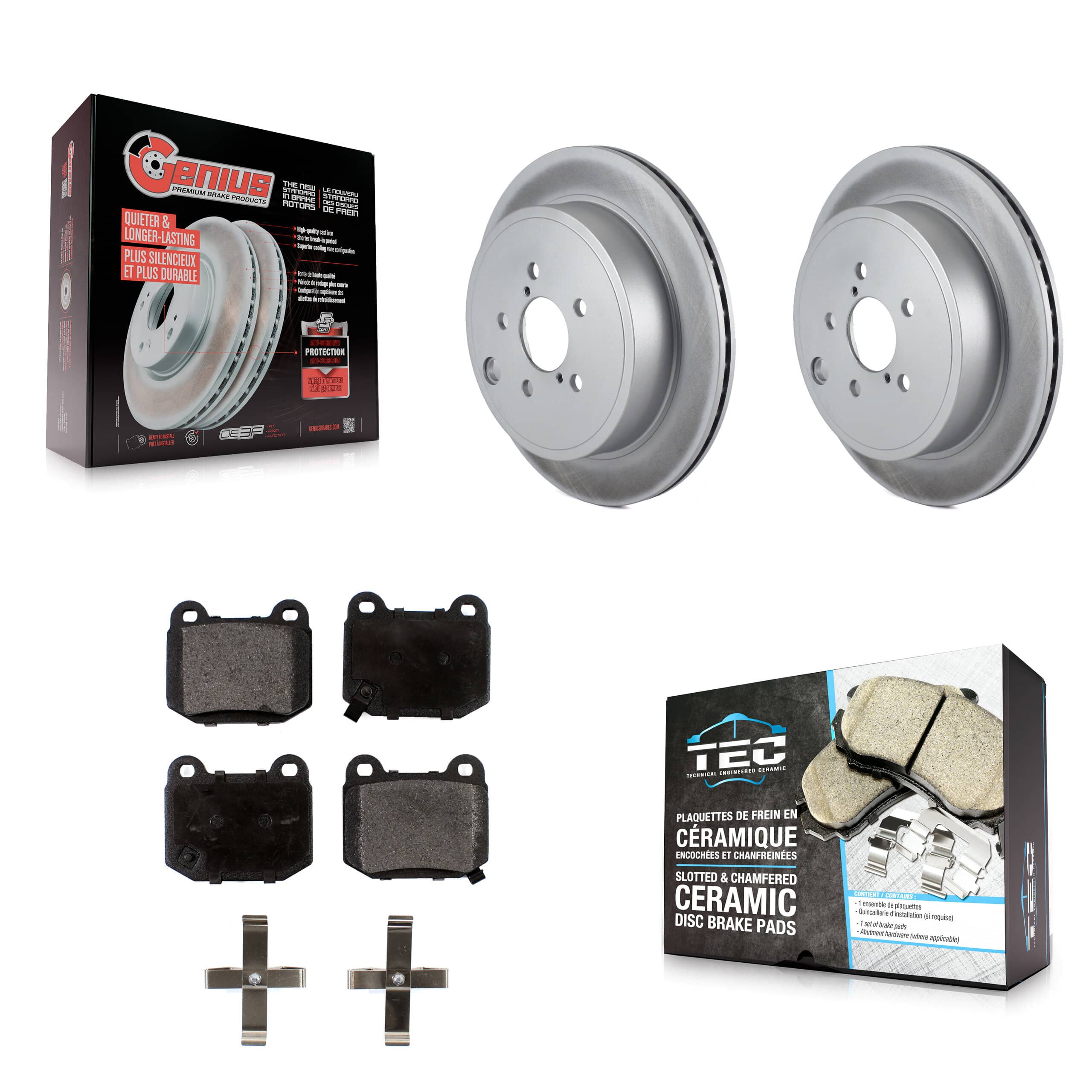 Transit Auto - KGT-101609 - Rear Disc Brake Kits
