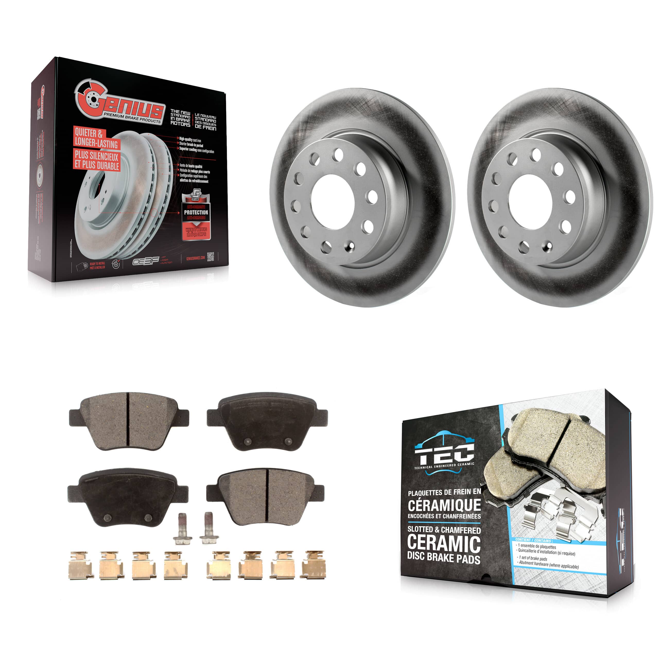 Transit Auto - KGT-101612 - Rear Disc Brake Kits