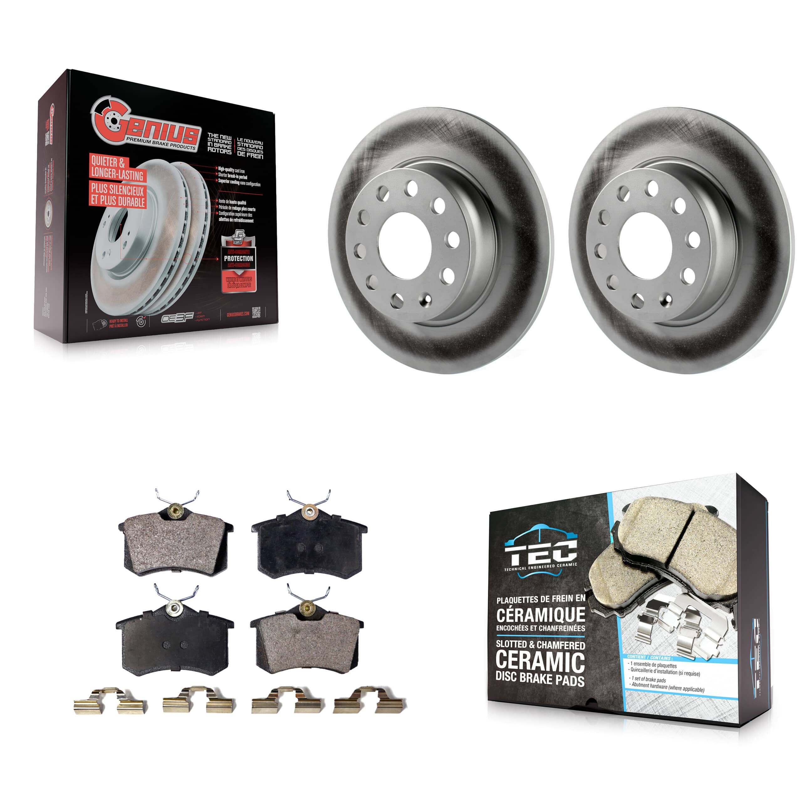 Transit Auto - KGT-101613 - Rear Disc Brake Kits