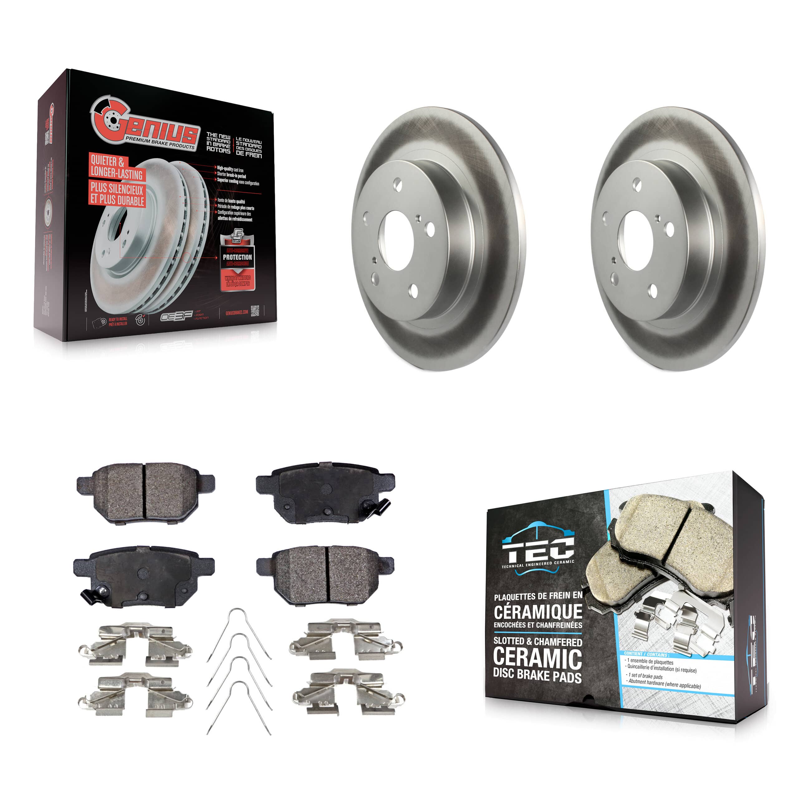 Transit Auto - KGT-101617 - Rear Disc Brake Kits