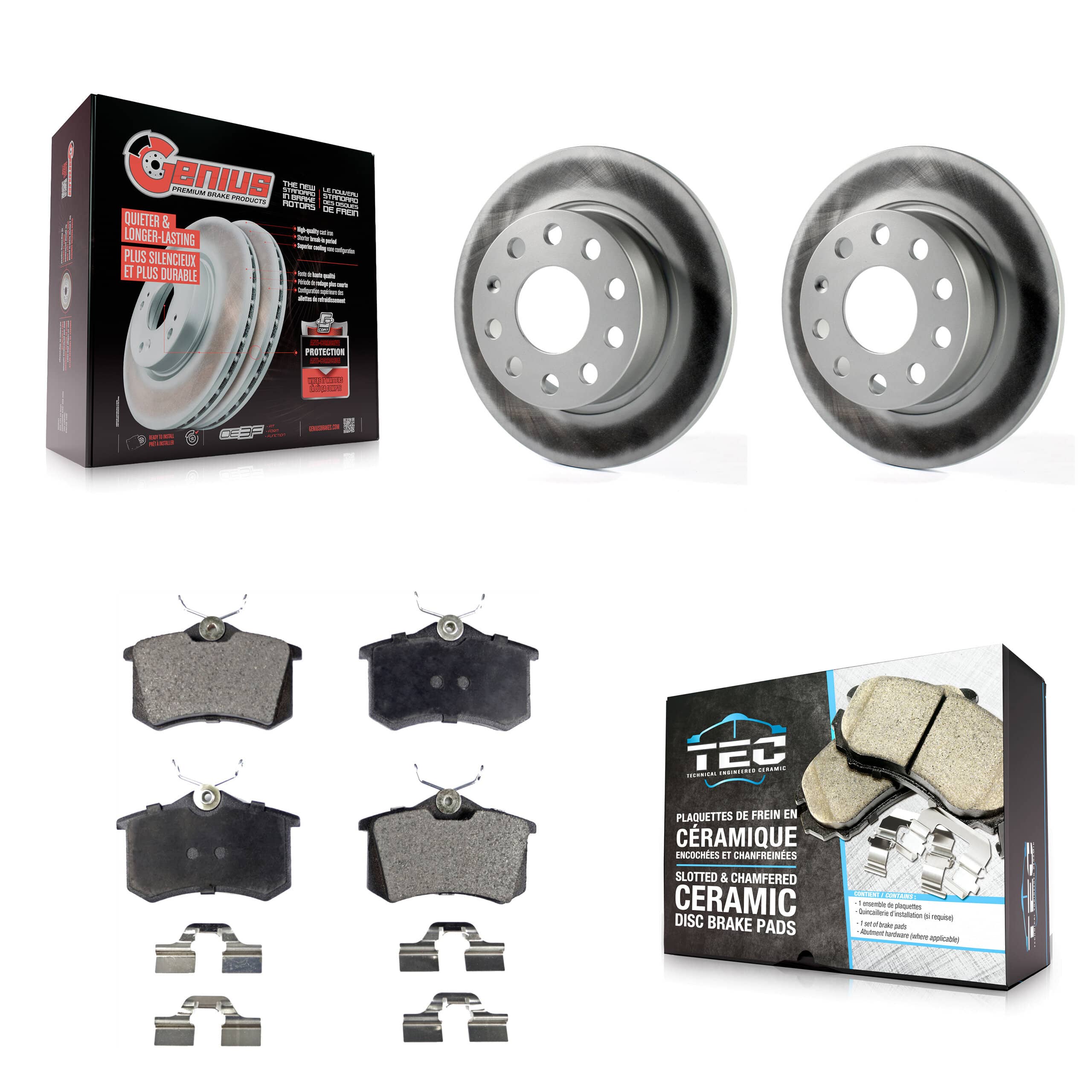 Transit Auto - KGT-101620 - Rear Disc Brake Kits