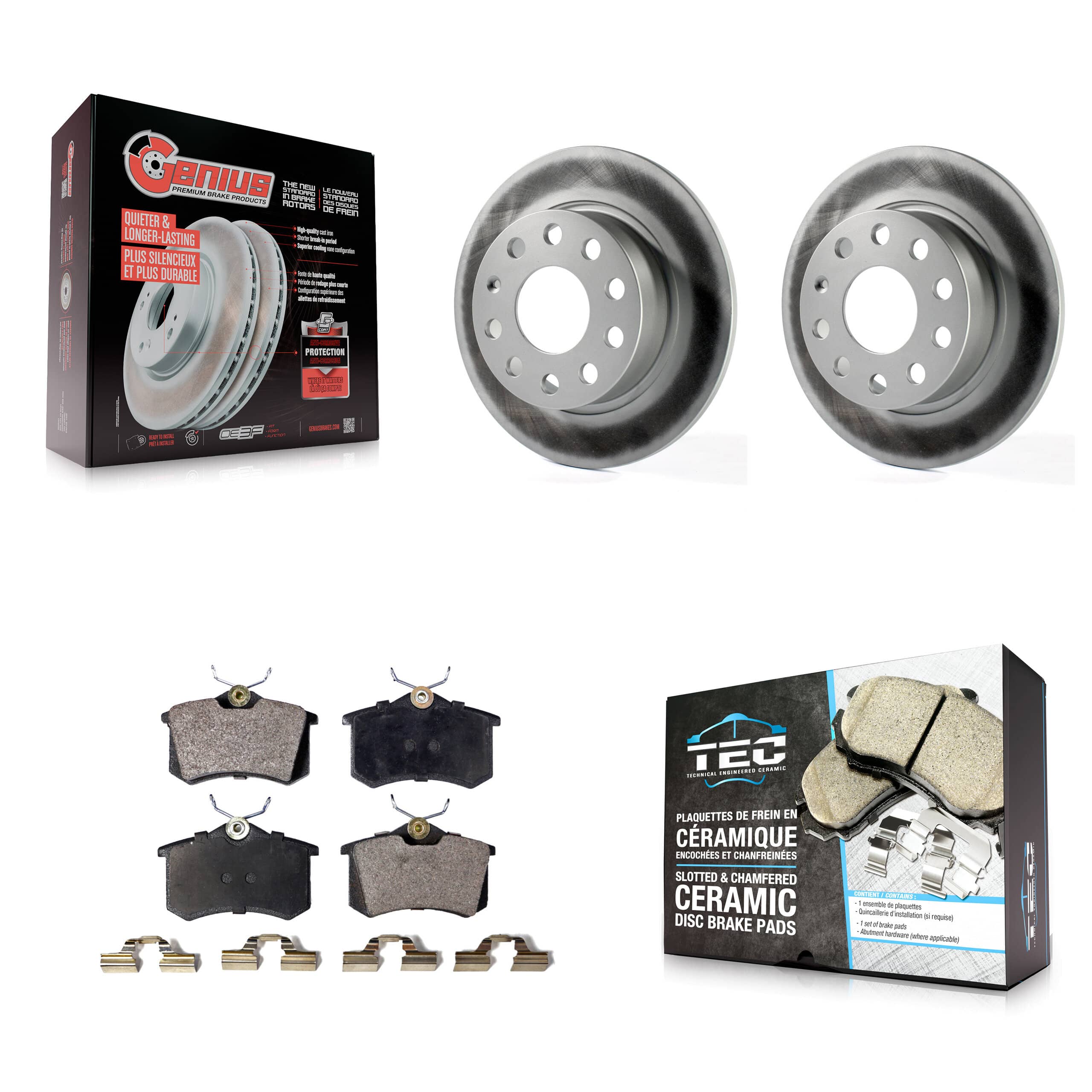 Transit Auto - KGT-101621 - Rear Disc Brake Kits