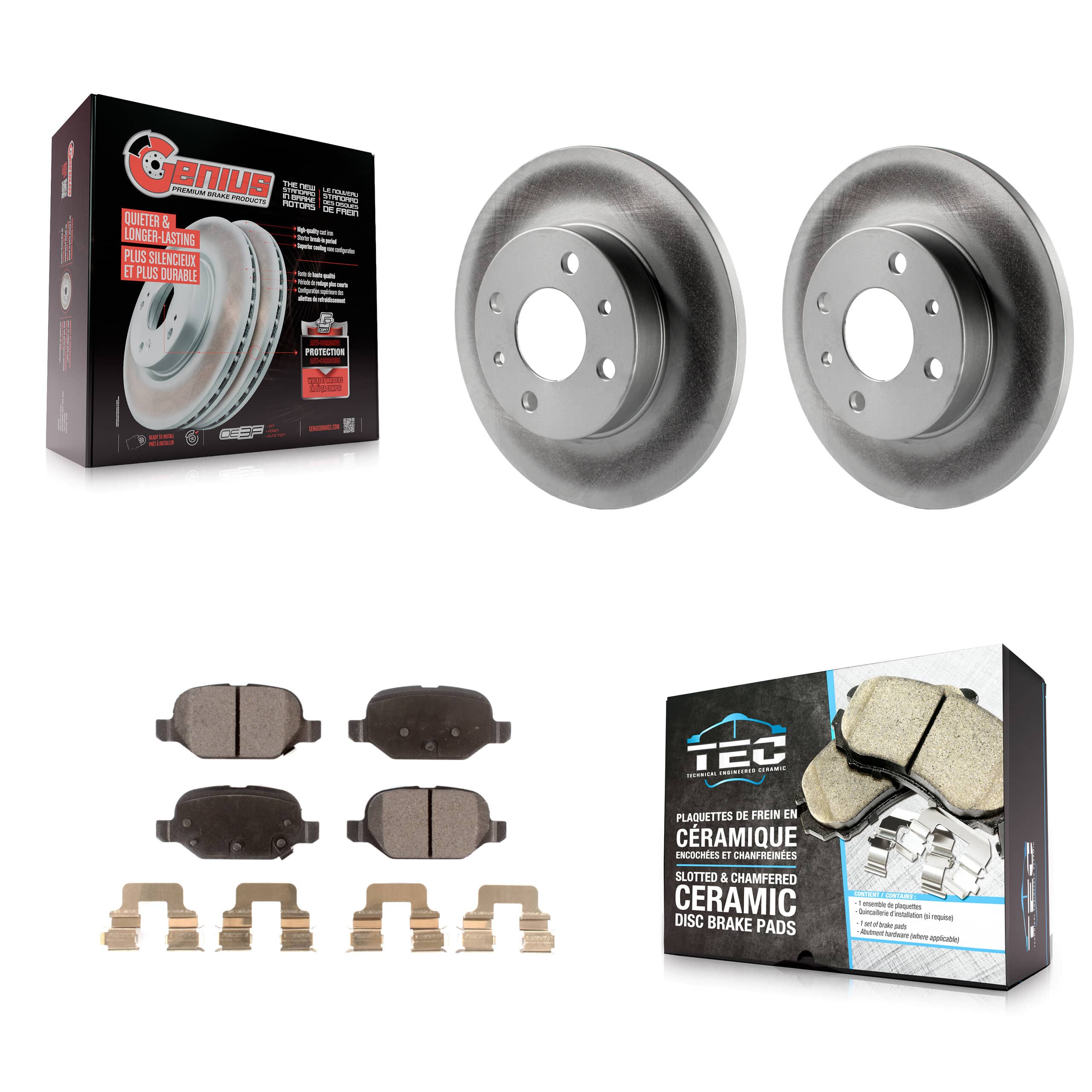 Transit Auto - KGT-101629 - Rear Disc Brake Kits
