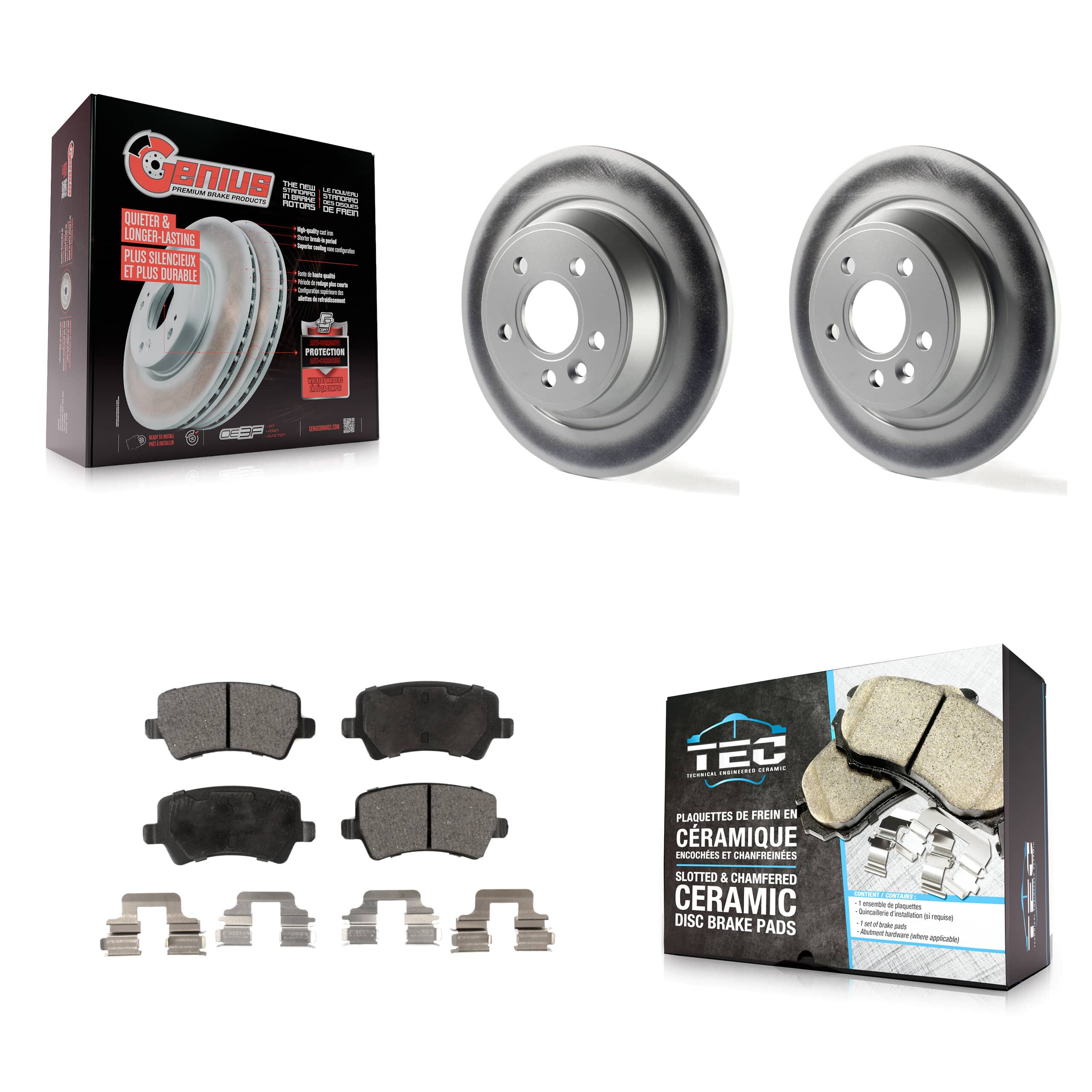 Transit Auto - KGT-101632 - Rear Disc Brake Kits