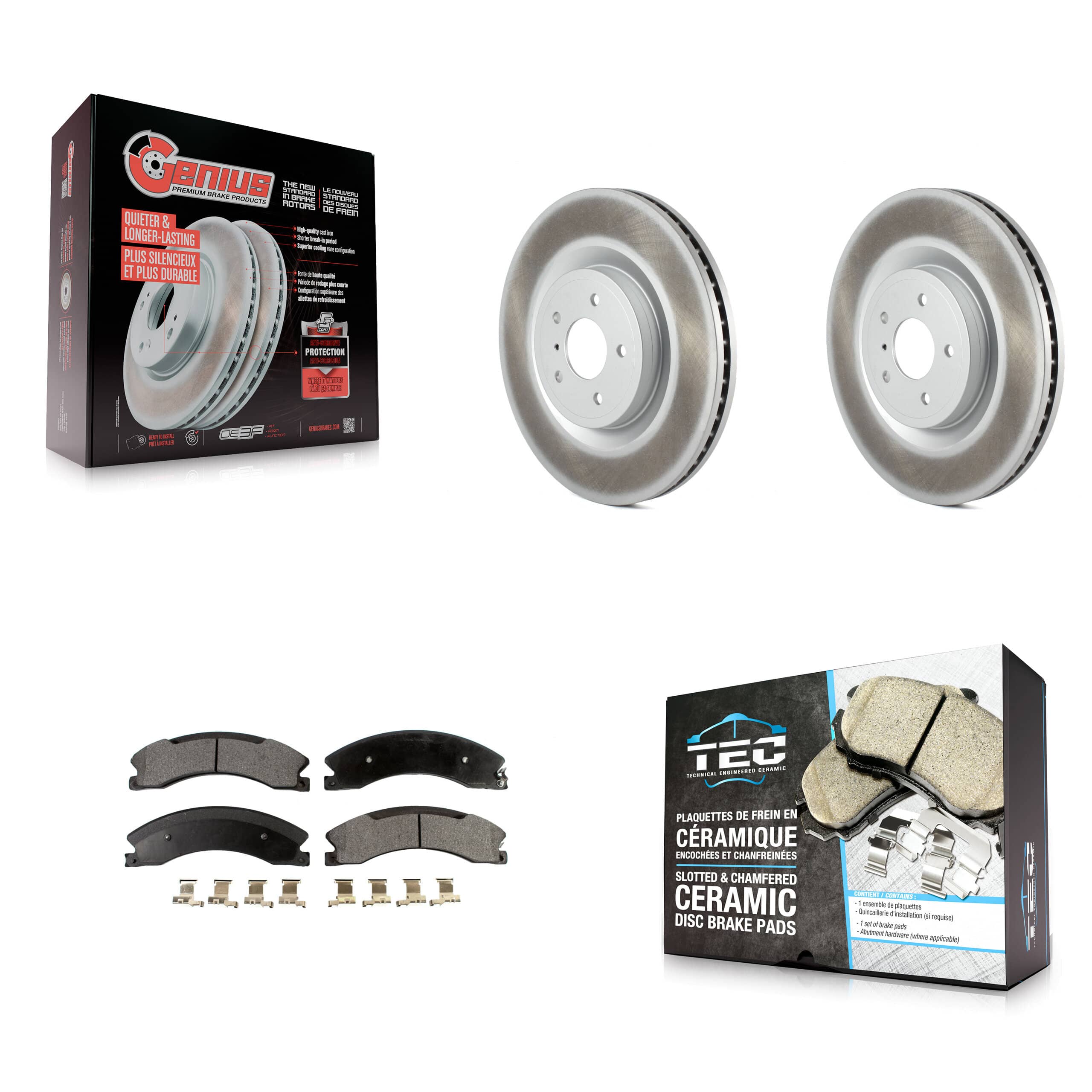 Transit Auto - KGT-101638 - Rear Disc Brake Kits