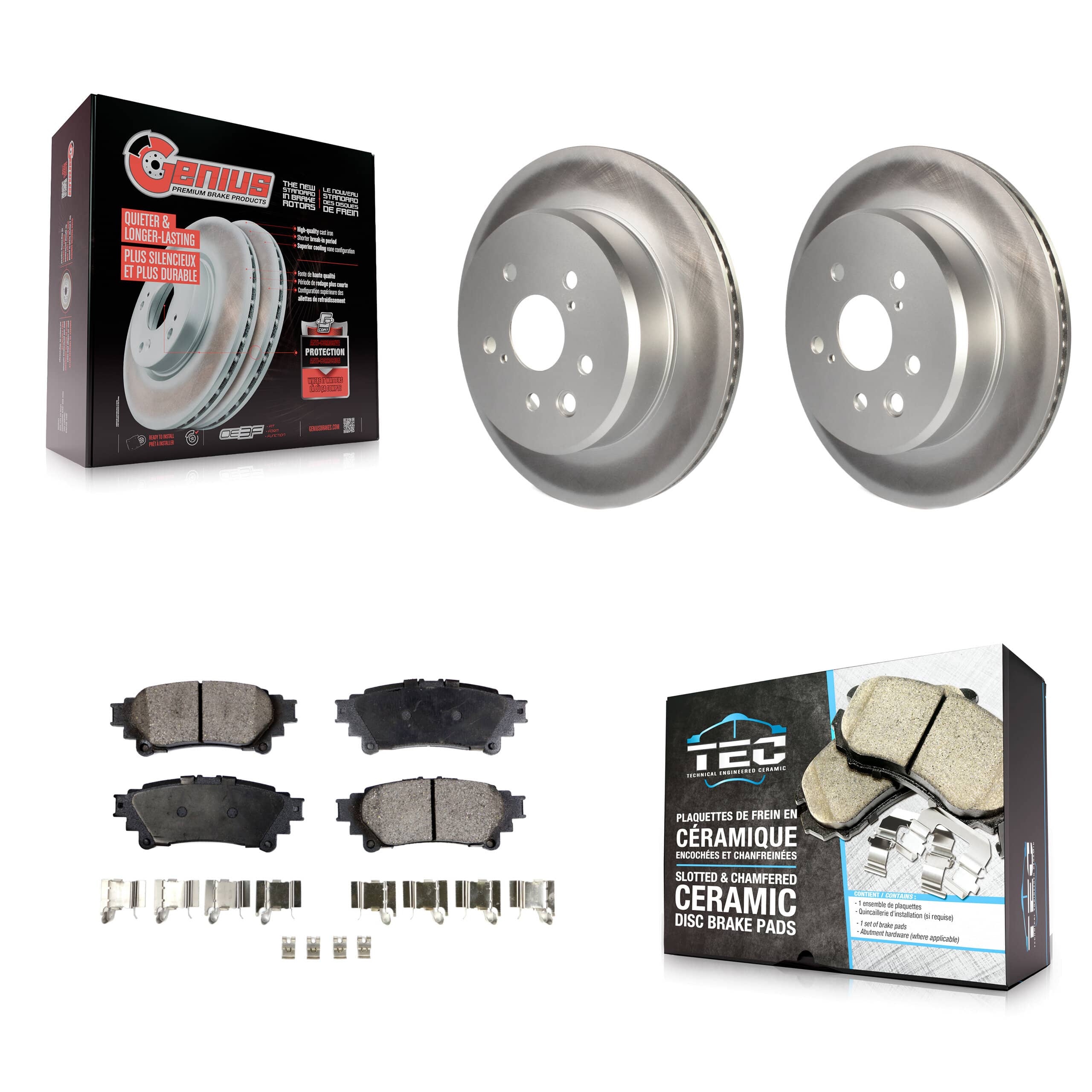 Transit Auto - KGT-101642 - Rear Disc Brake Kits