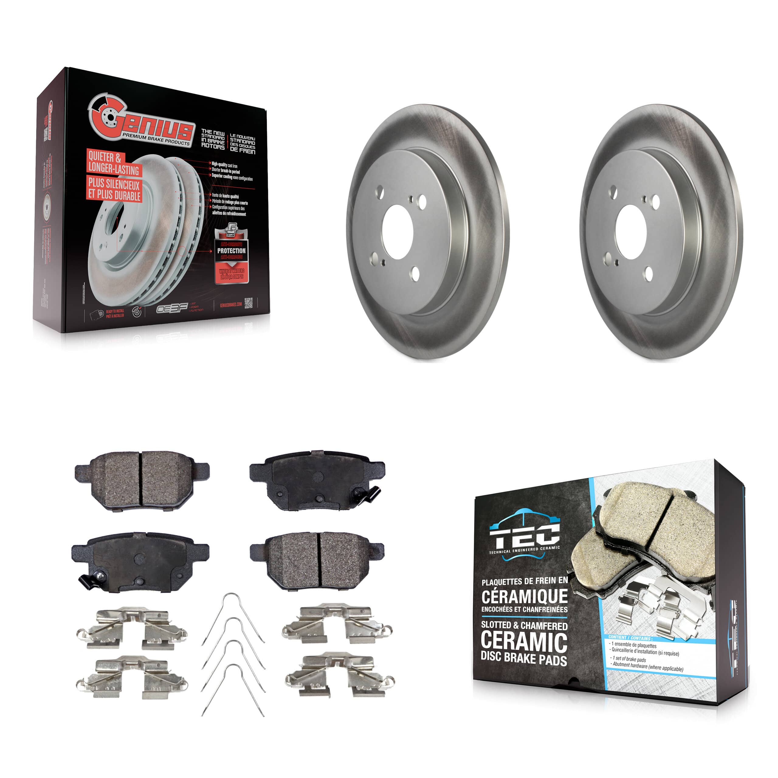 Transit Auto - KGT-101643 - Rear Disc Brake Kits