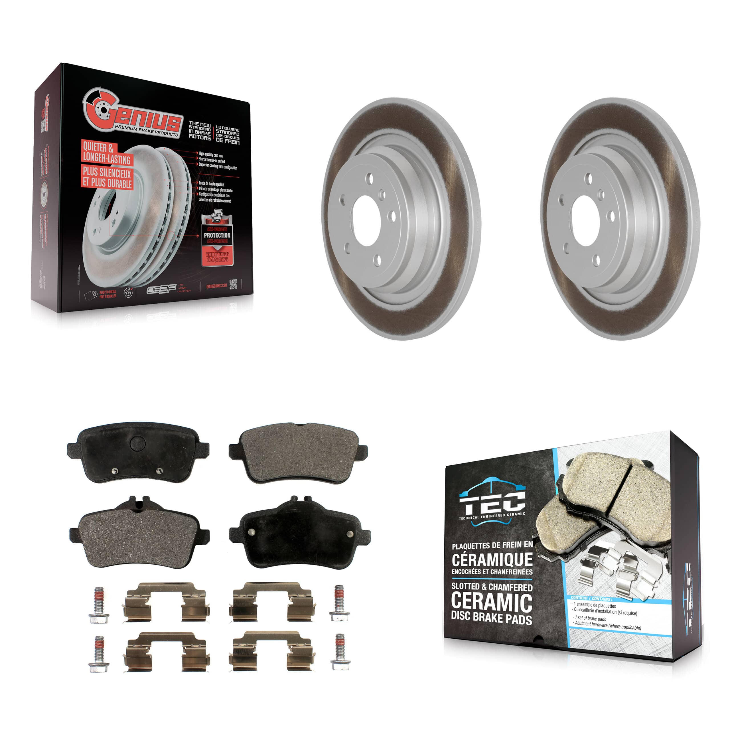 Transit Auto - KGT-101644 - Rear Disc Brake Kits