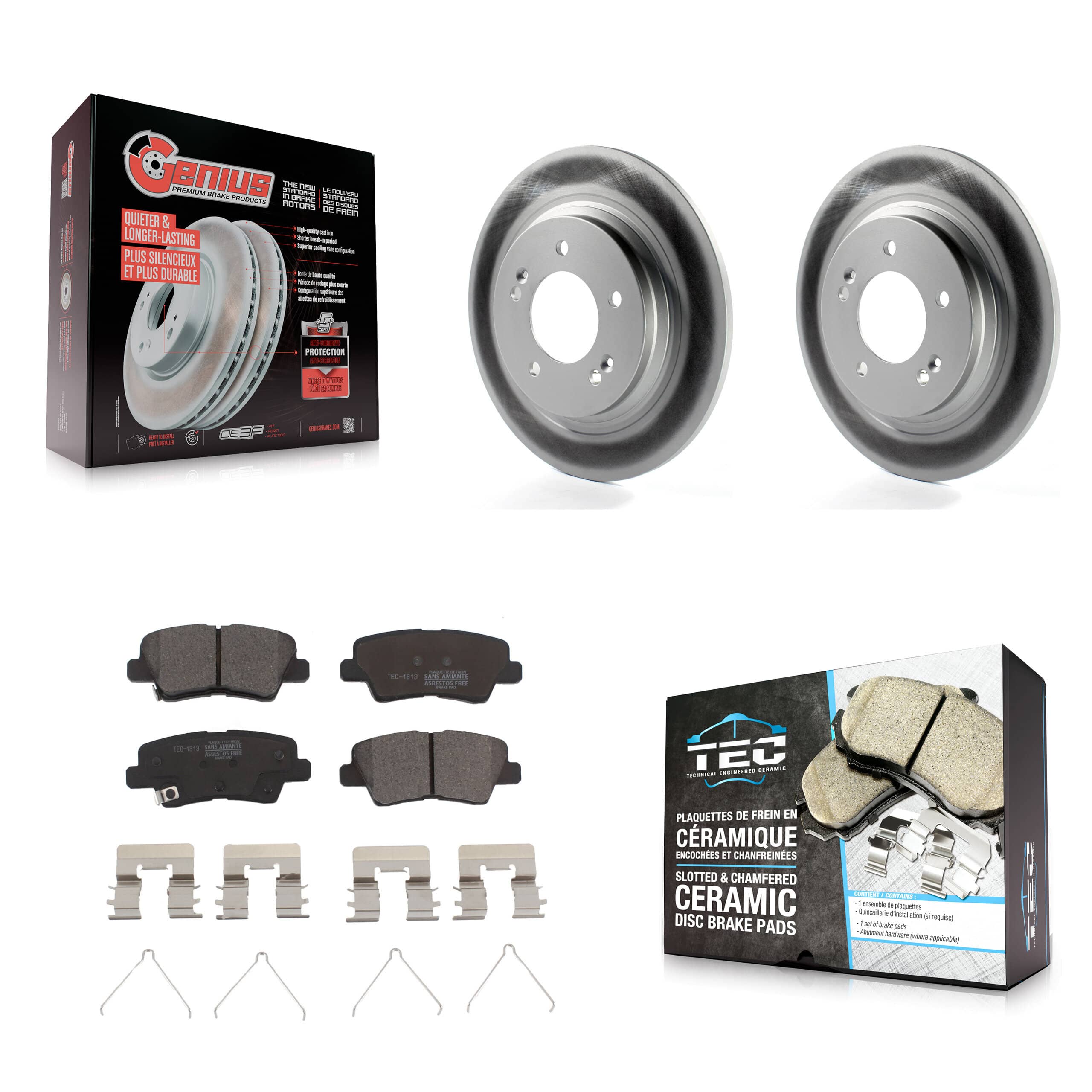 Transit Auto - KGT-101649 - Rear Disc Brake Kits