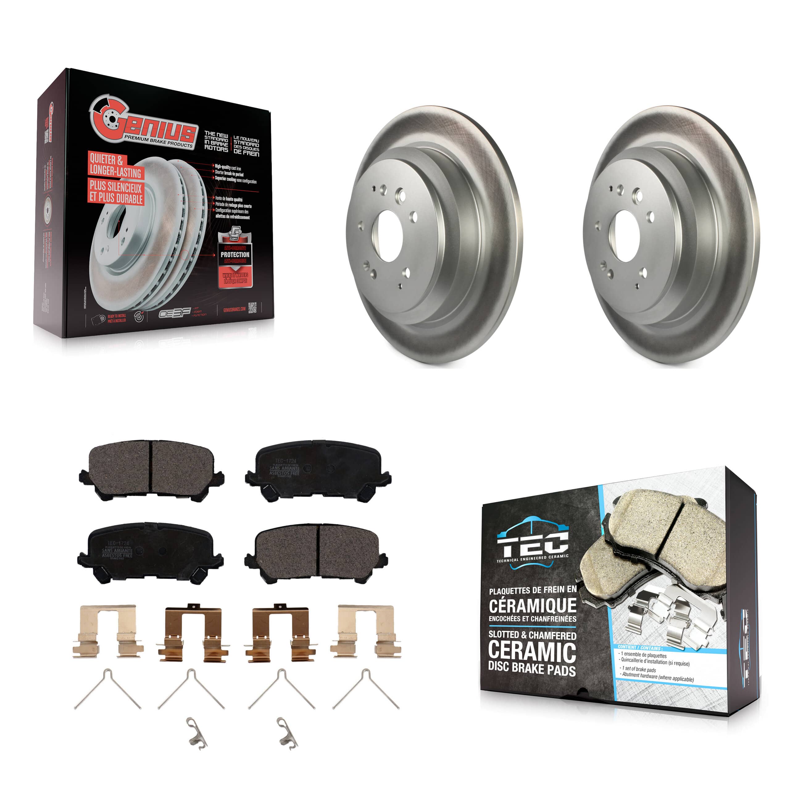 Transit Auto - KGT-101652 - Rear Disc Brake Kits