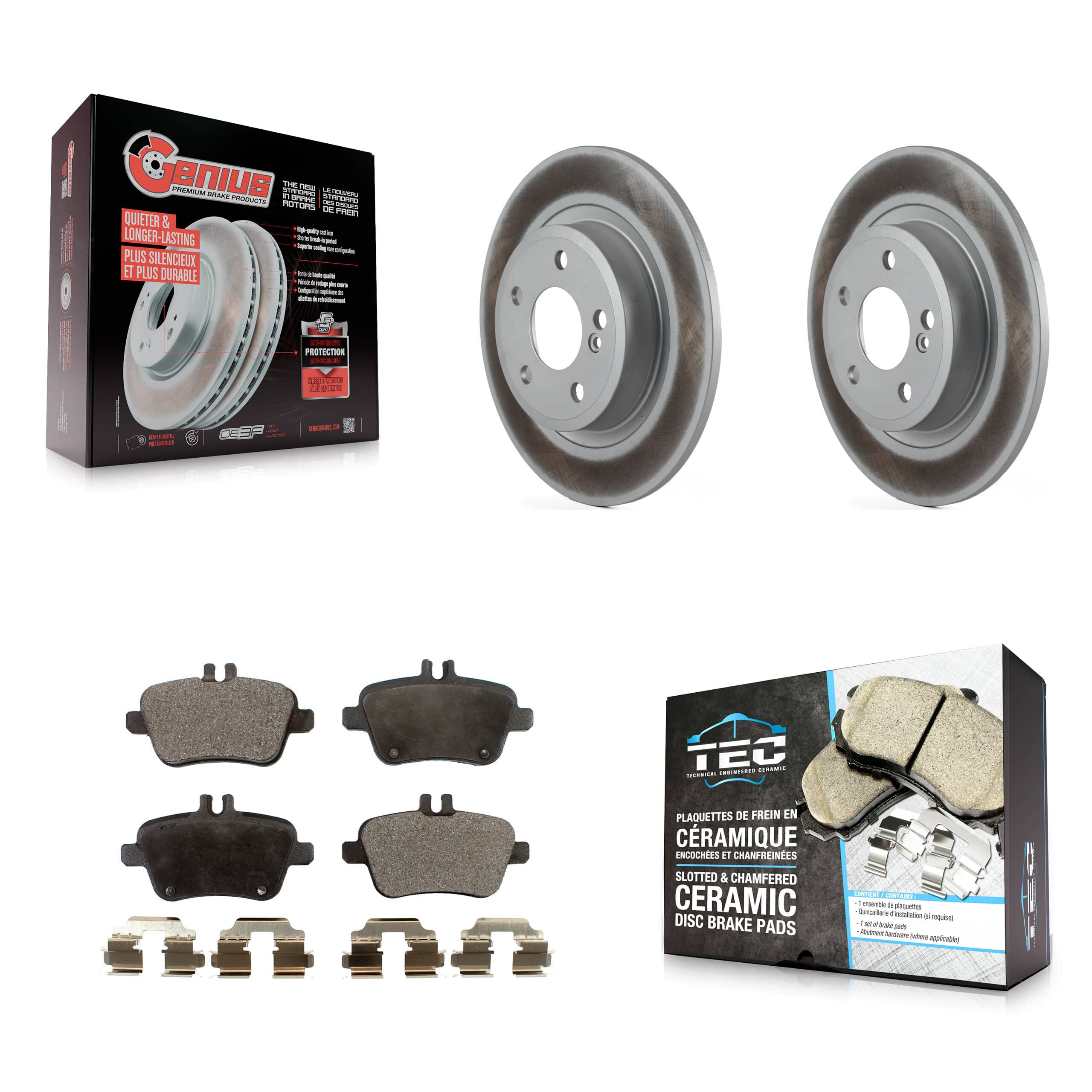 Transit Auto - KGT-101656 - Rear Disc Brake Kits