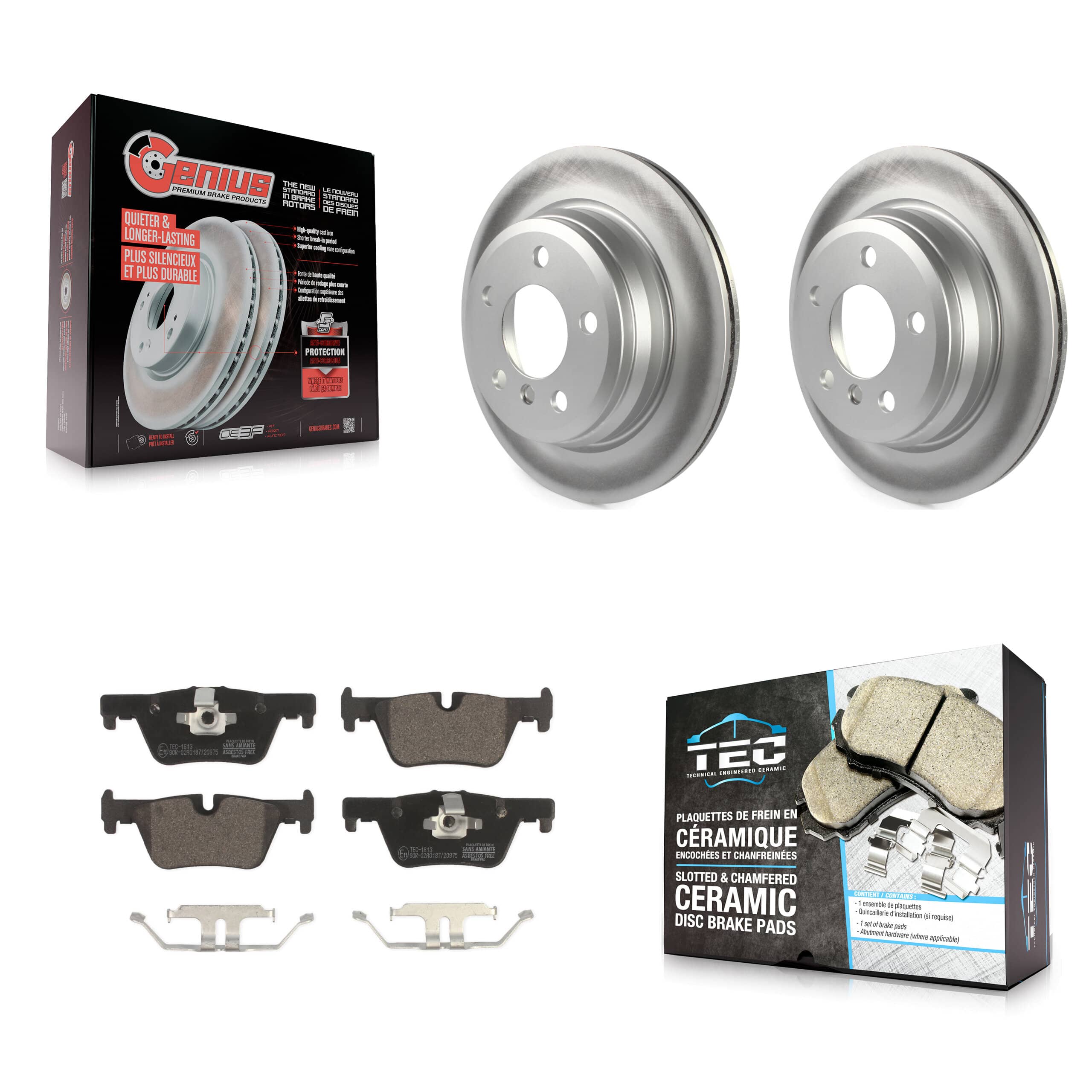 Transit Auto - KGT-101661 - Rear Disc Brake Kits