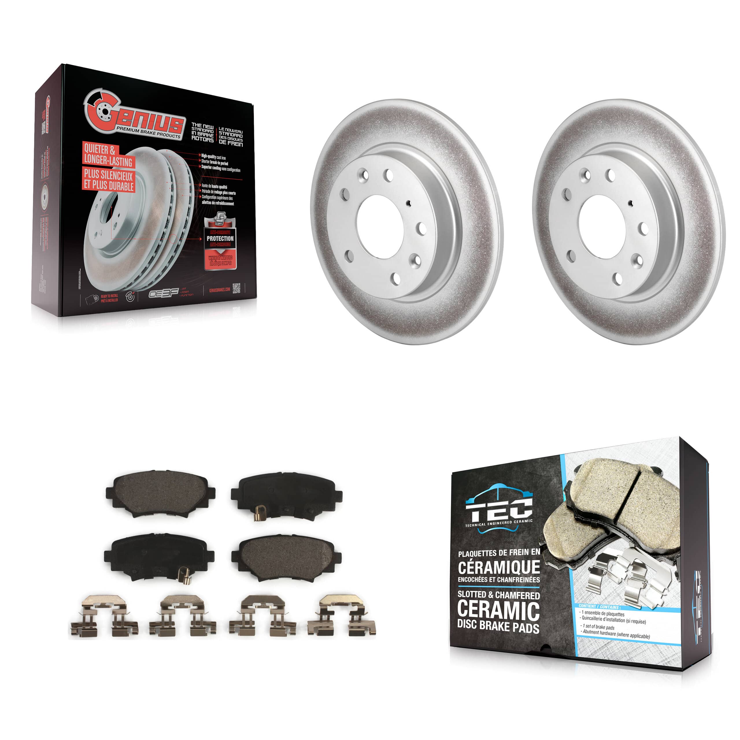 Transit Auto - KGT-101663 - Rear Disc Brake Kits