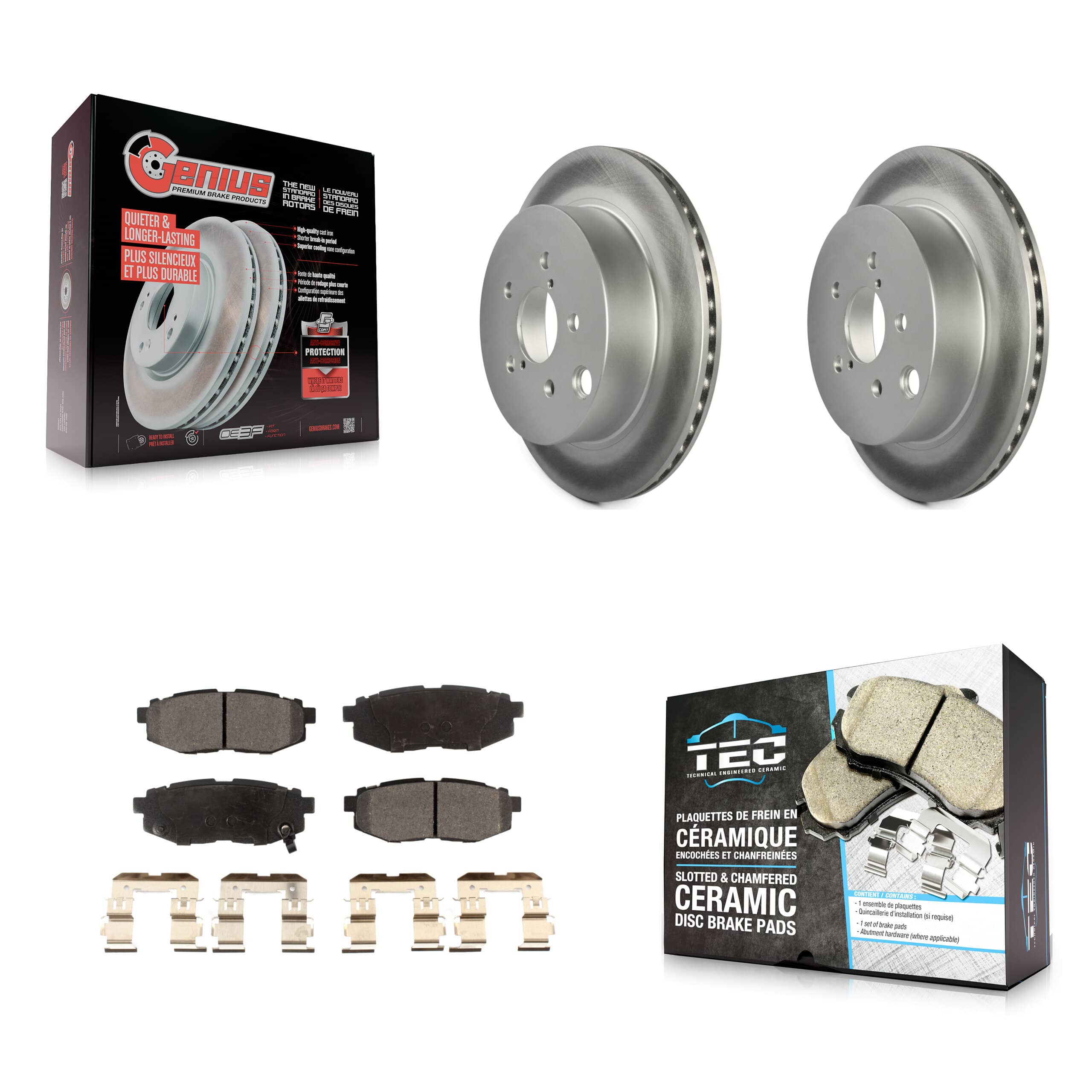 Transit Auto - KGT-101664 - Rear Disc Brake Kits