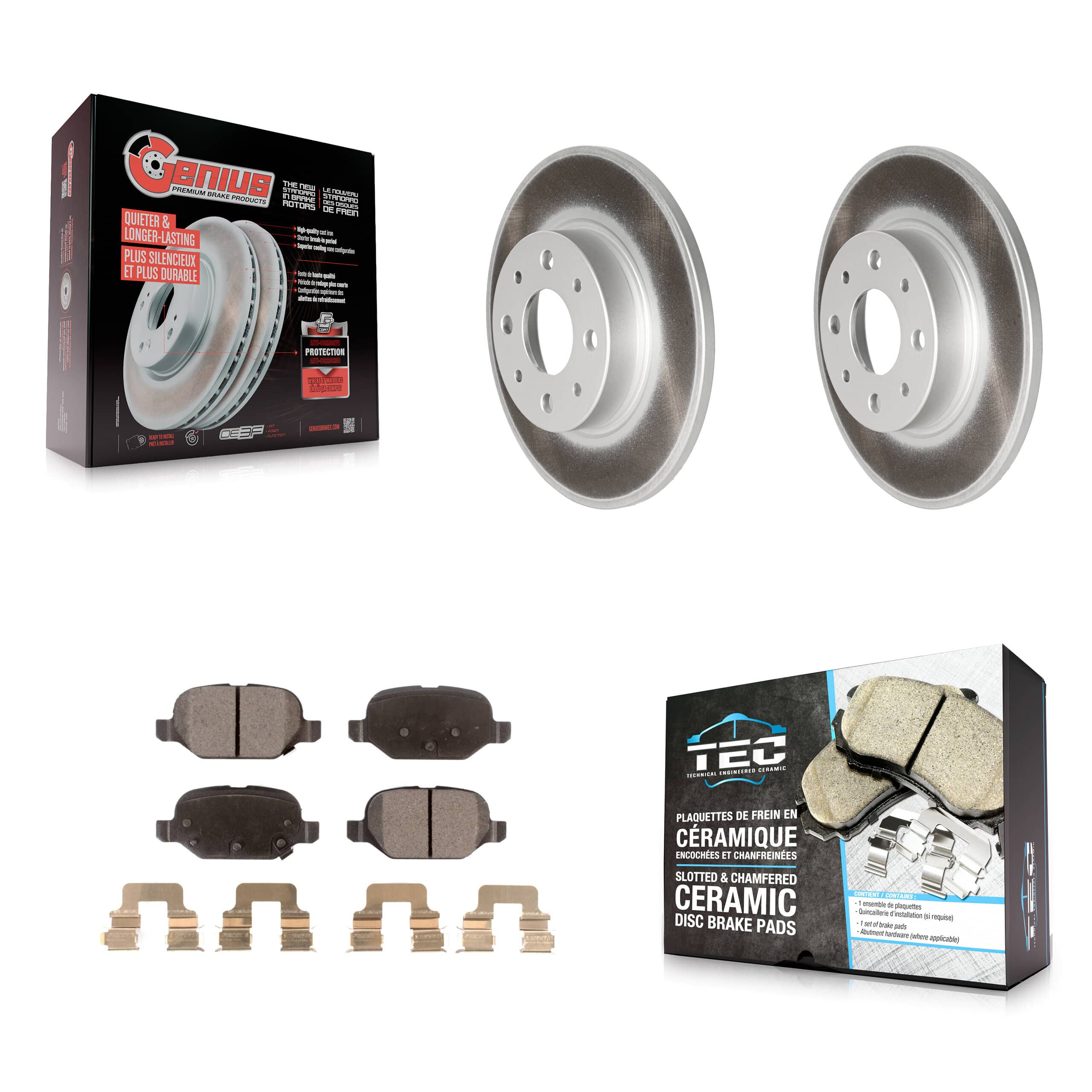 Transit Auto - KGT-101665 - Rear Disc Brake Kits
