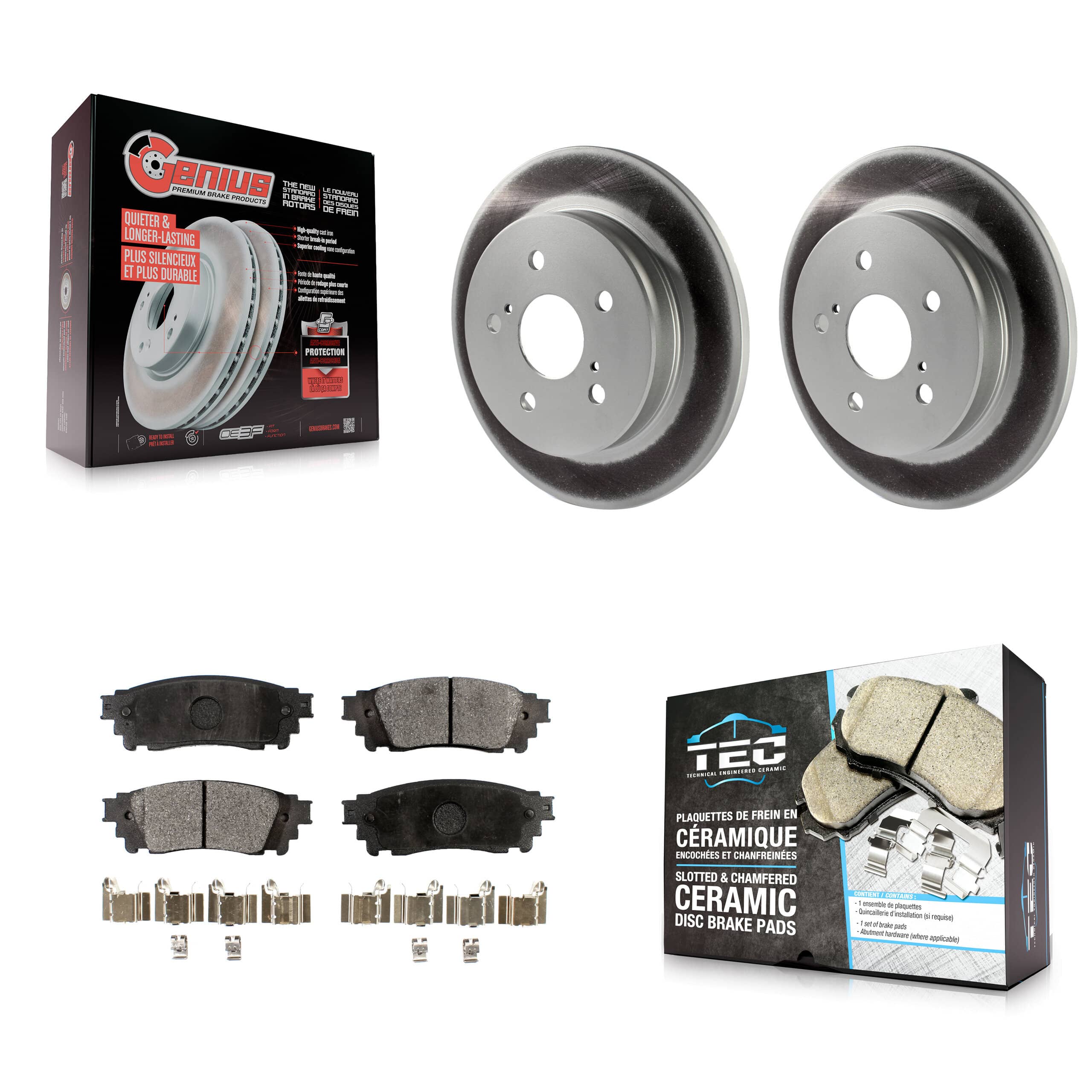 Transit Auto - KGT-101672 - Rear Disc Brake Kits