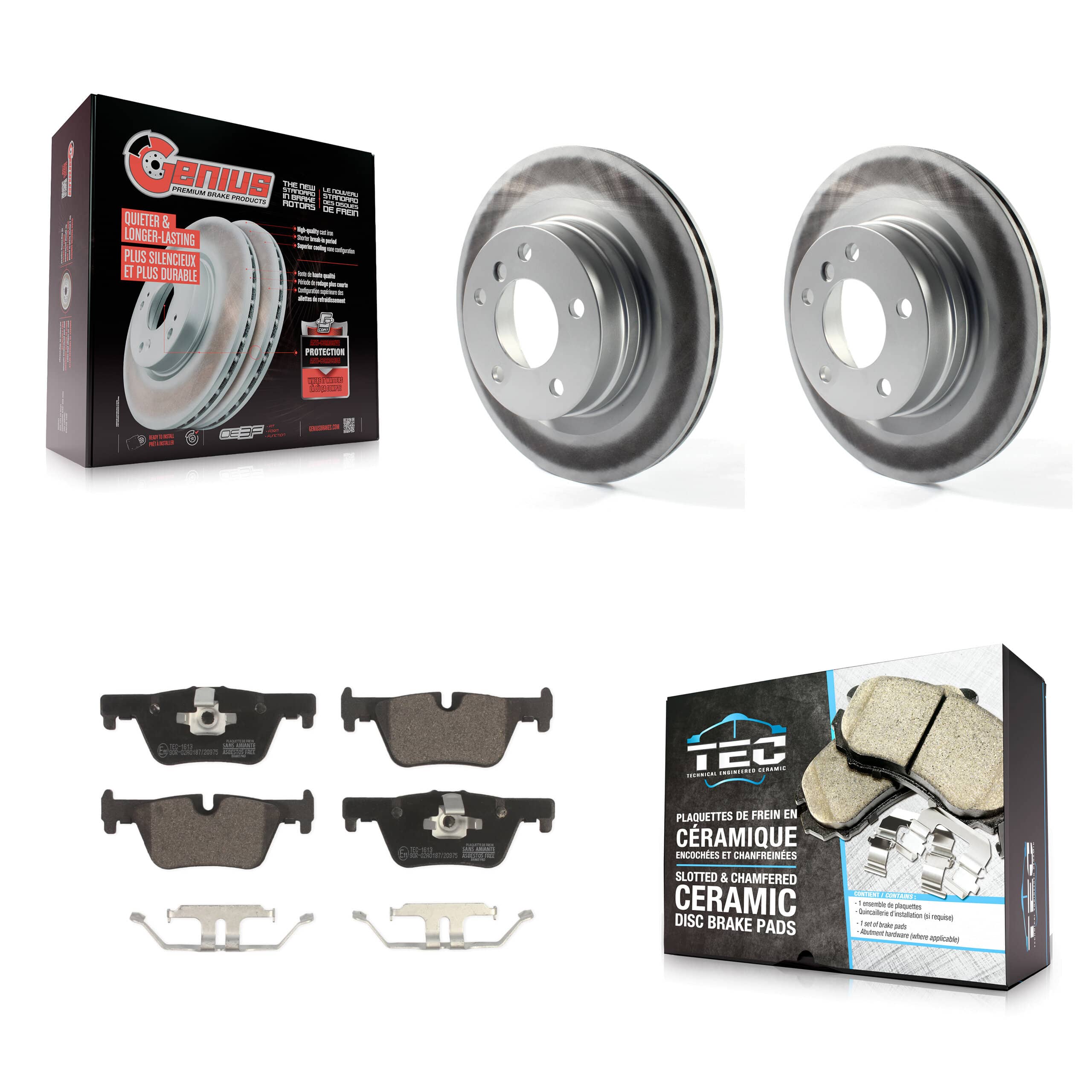 Transit Auto - KGT-101673 - Rear Disc Brake Kits