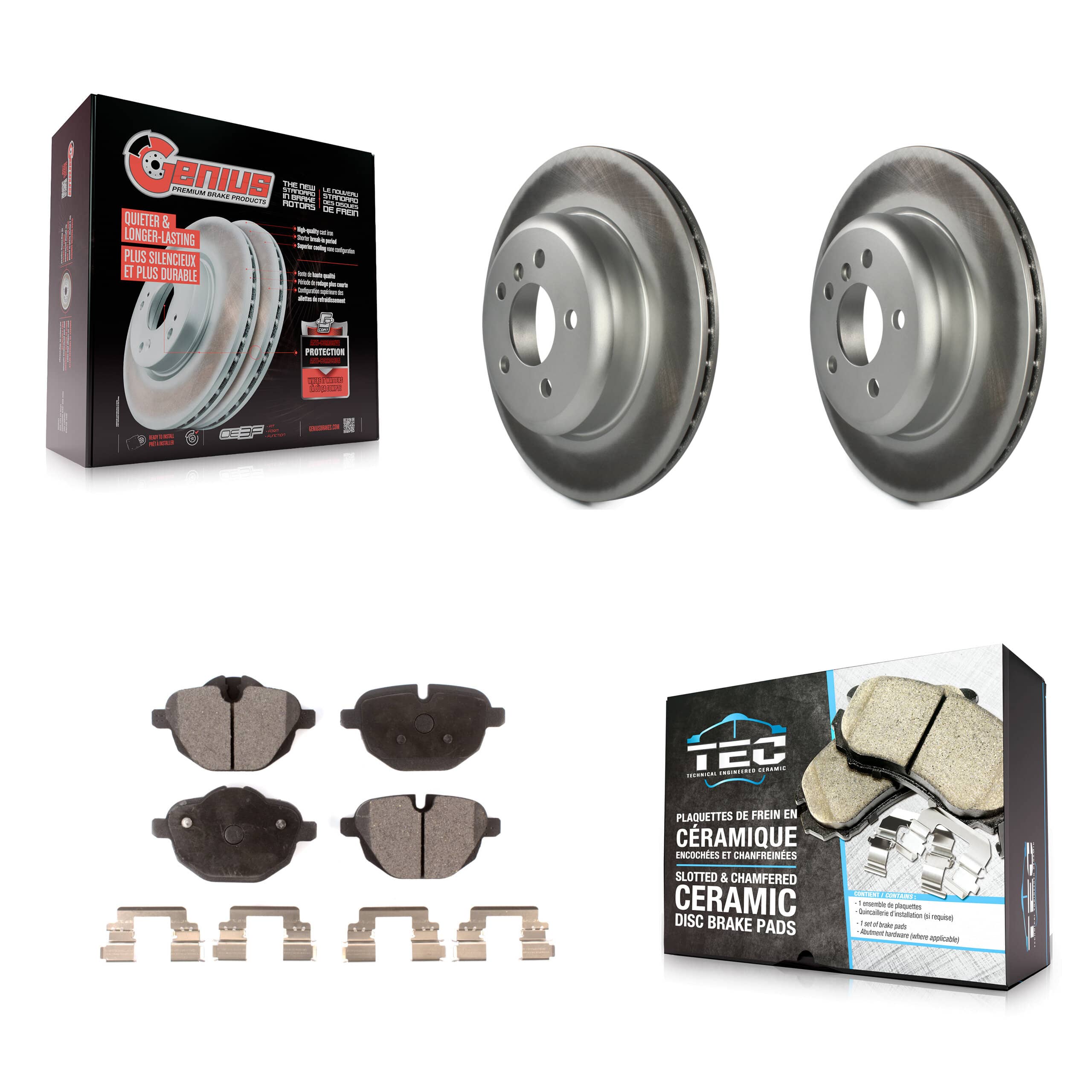 Transit Auto - KGT-101677 - Rear Disc Brake Kits