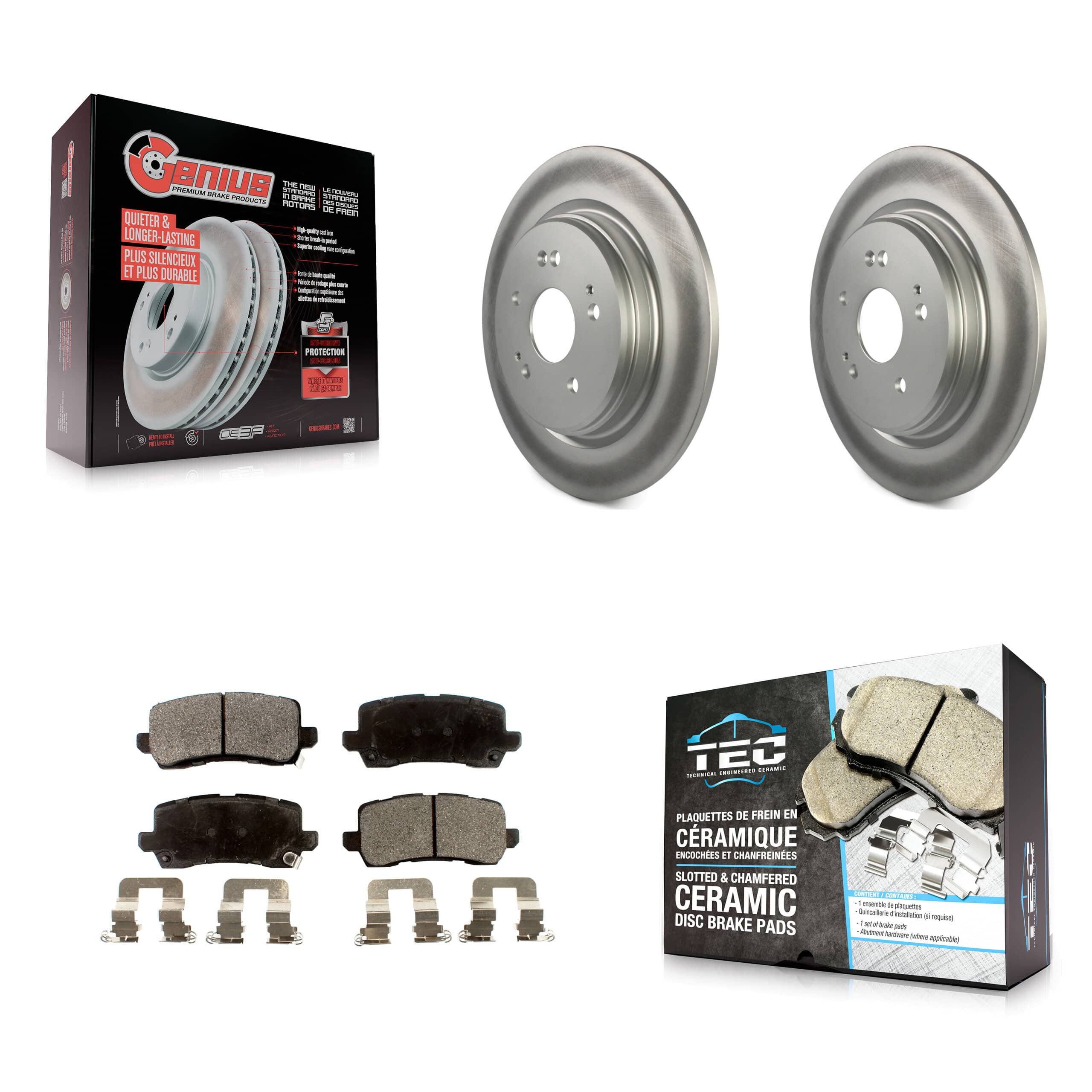 Transit Auto - KGT-101678 - Rear Disc Brake Kits