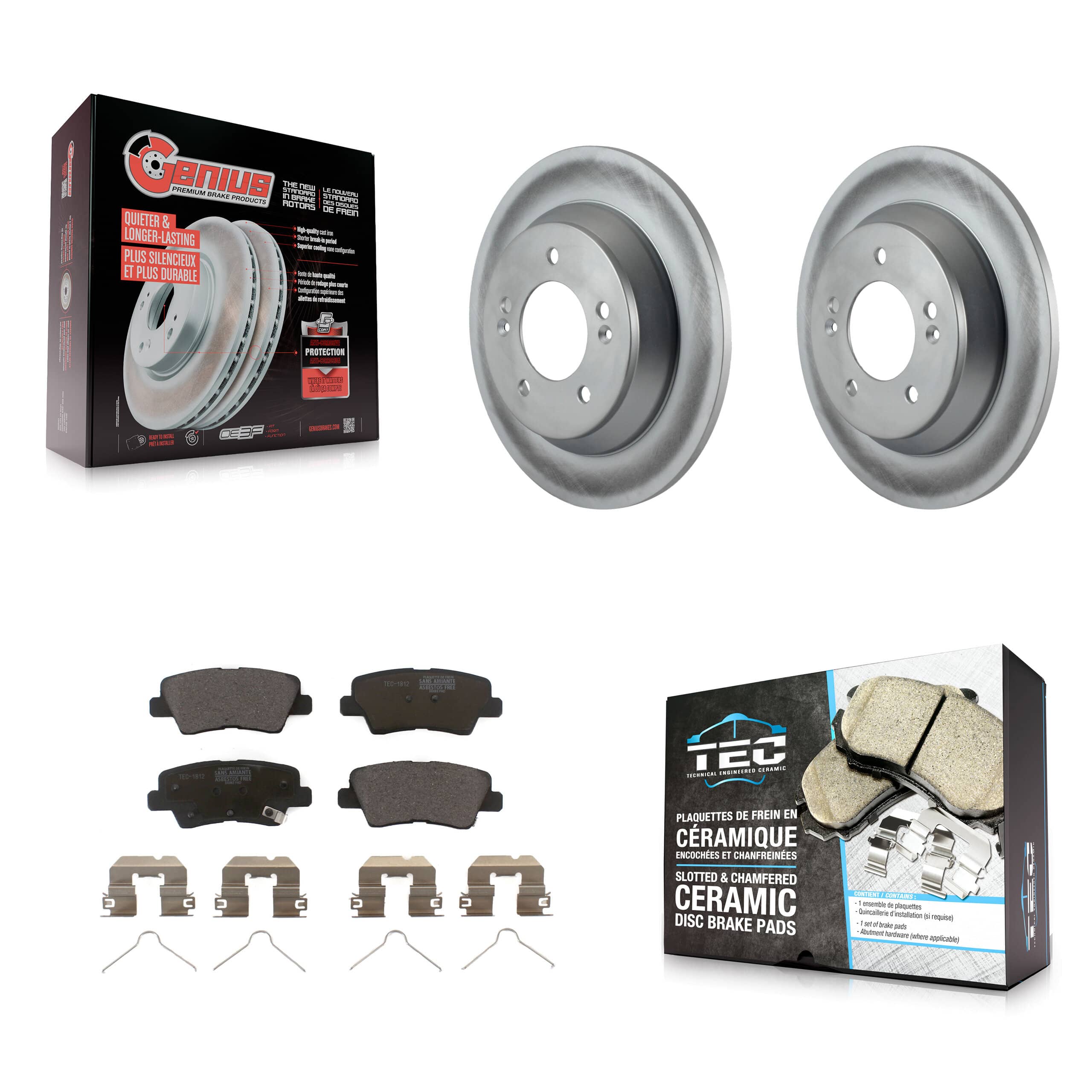 Transit Auto - KGT-101679 - Rear Disc Brake Kits