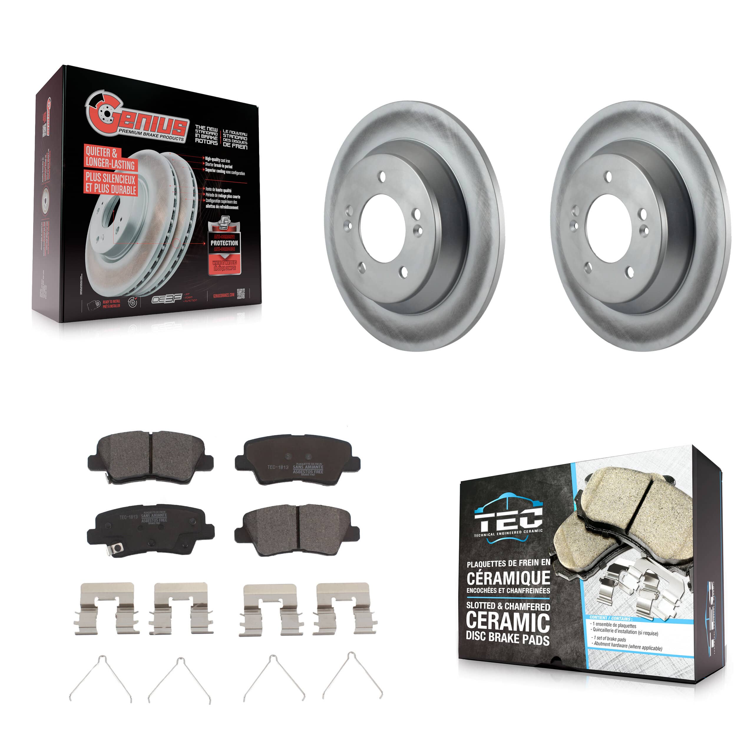 Transit Auto - KGT-101680 - Rear Disc Brake Kits