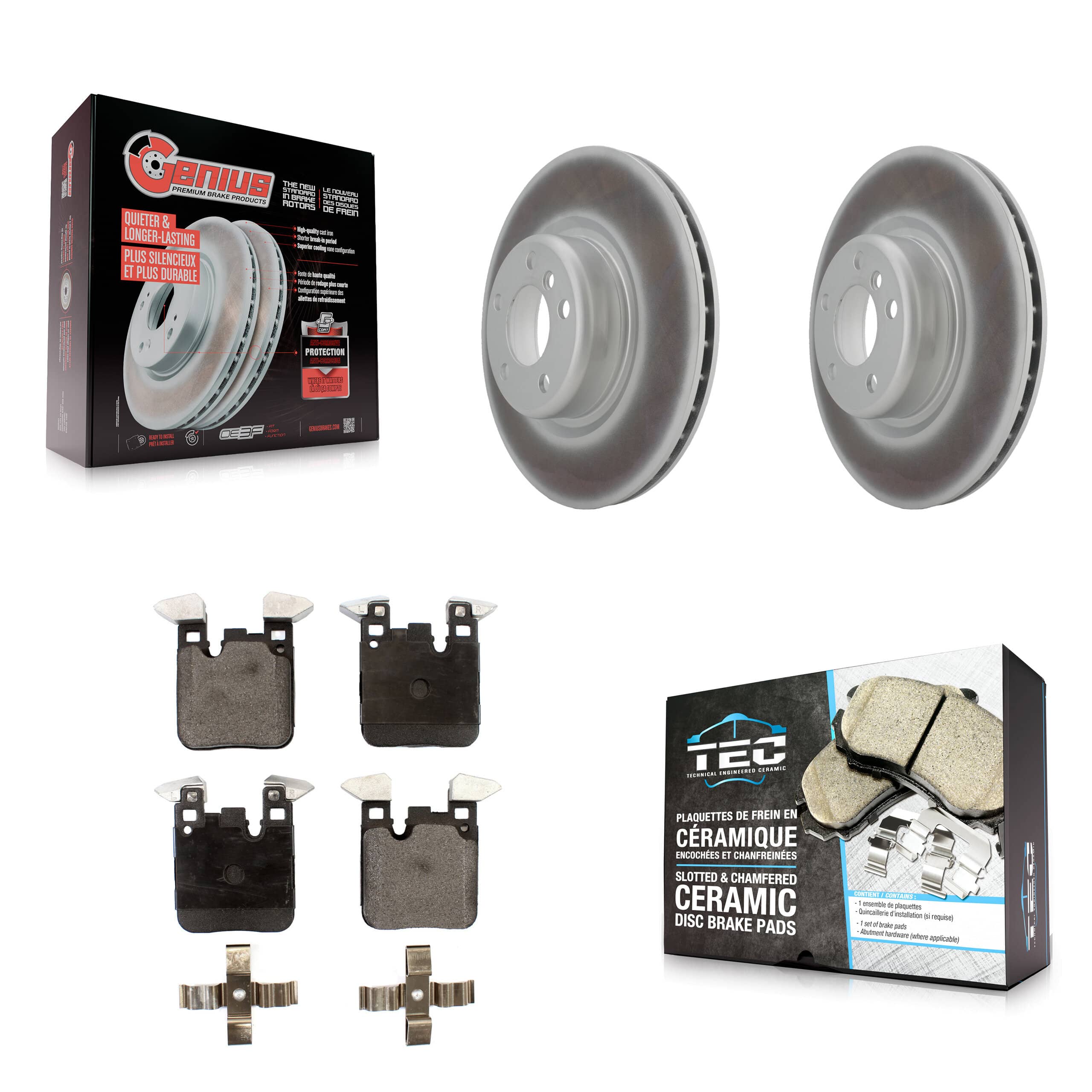 Transit Auto - KGT-101683 - Rear Disc Brake Kits