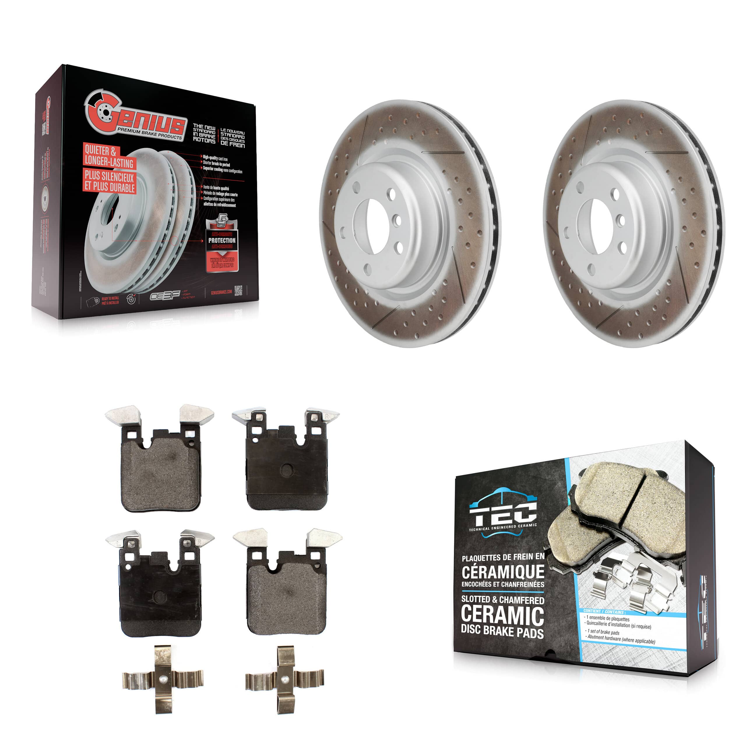 Transit Auto - KGT-101685 - Rear Disc Brake Kits
