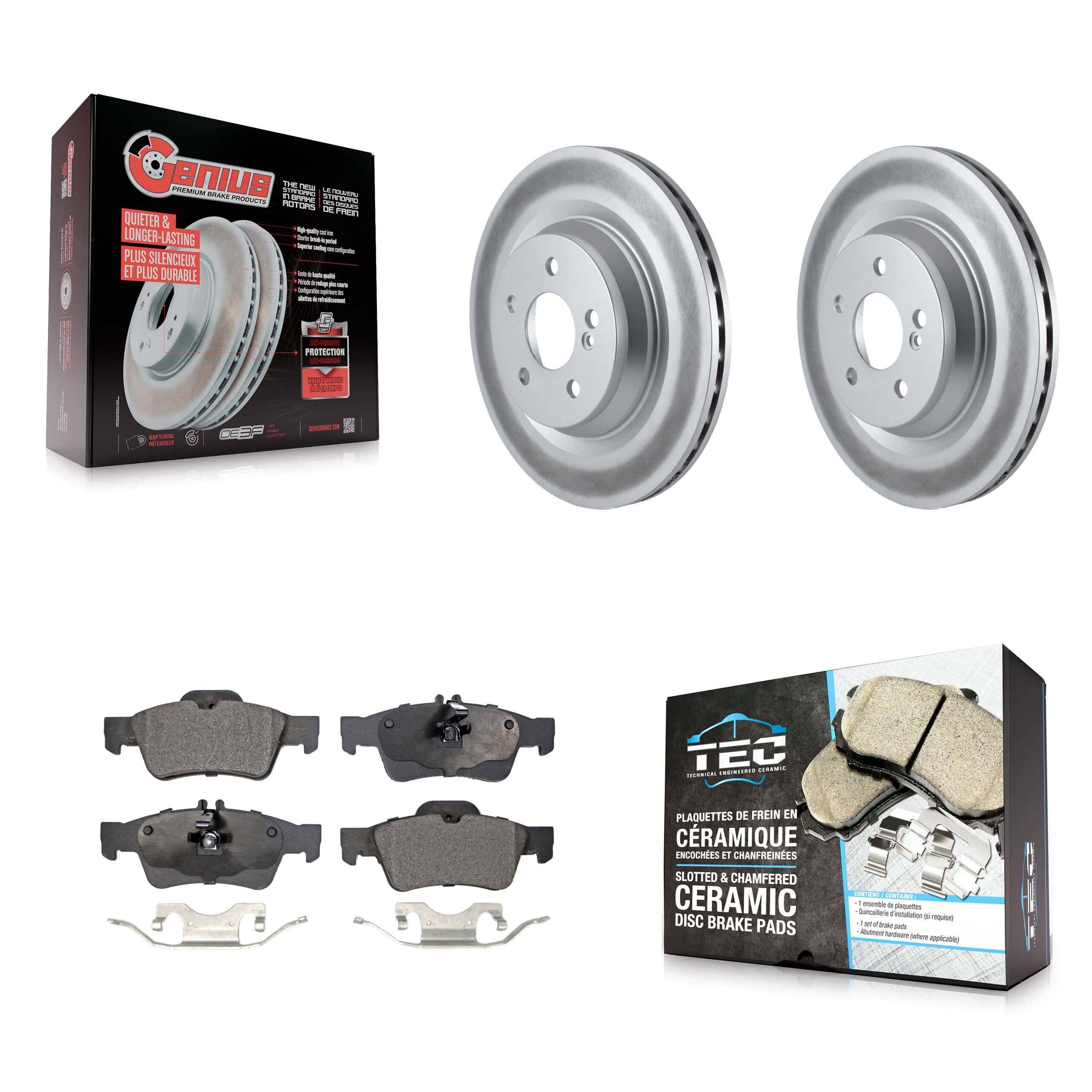 Transit Auto - KGT-101687 - Rear Disc Brake Kits