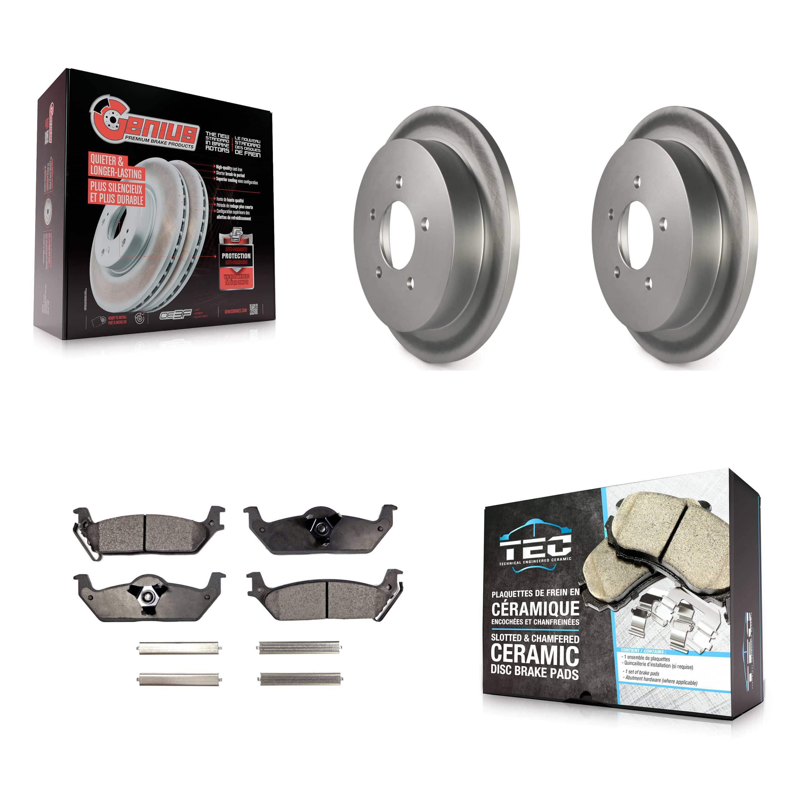 Transit Auto - KGT-101776 - Rear Disc Brake Kits