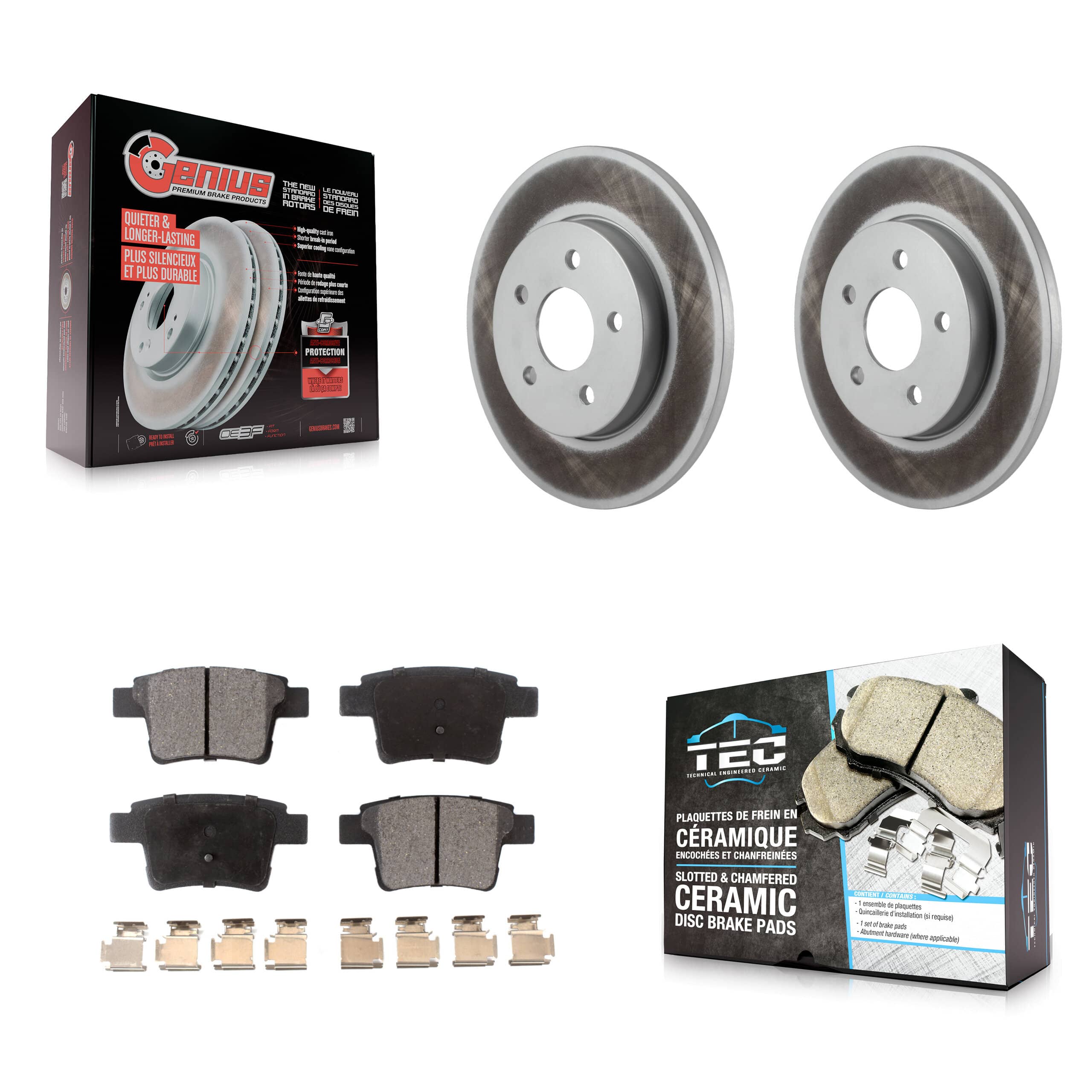 Transit Auto - KGT-101778 - Rear Disc Brake Kits
