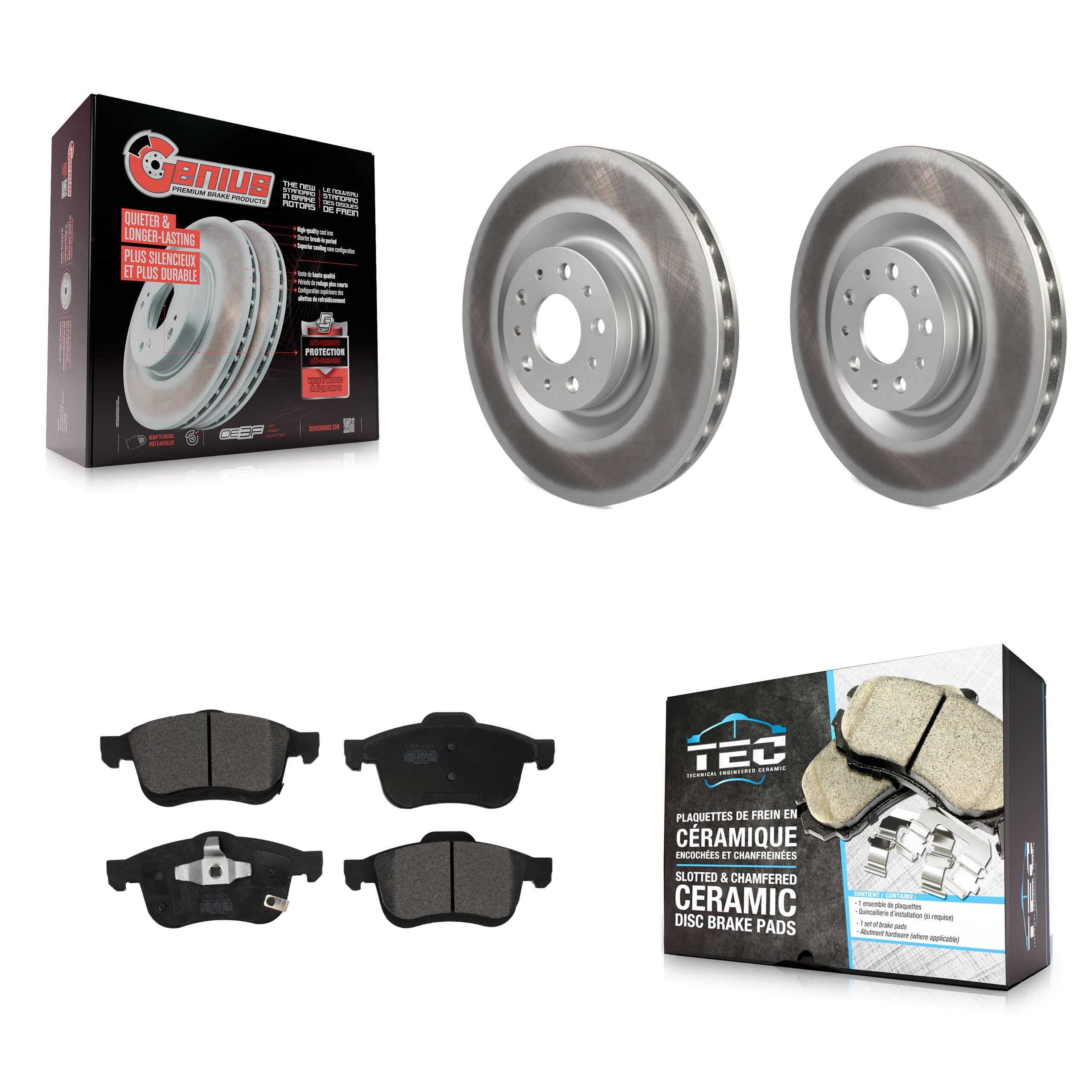Transit Auto - KGT-101842 - Front Disc Brake Kits