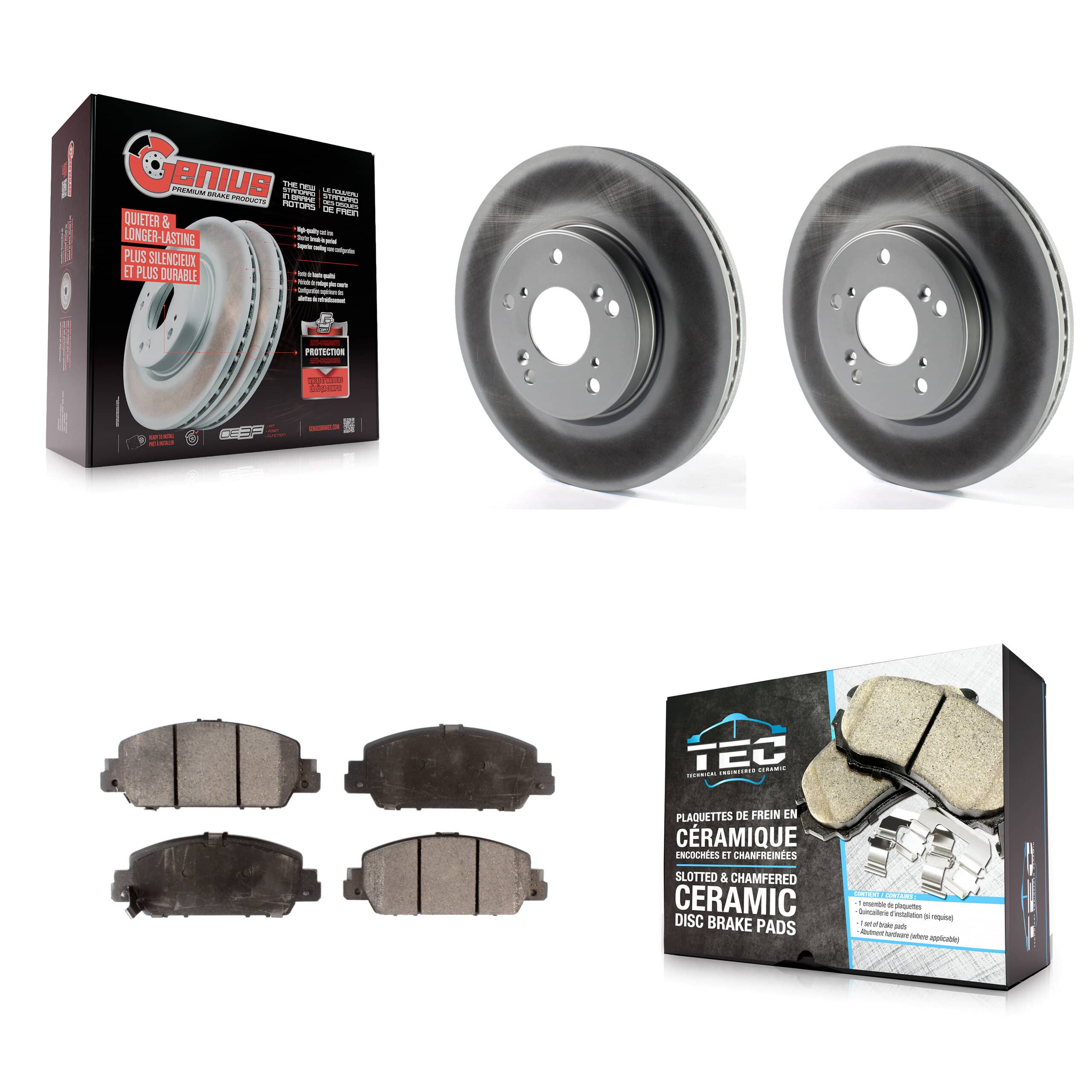 Transit Auto - KGT-101845 - Front Disc Brake Kits
