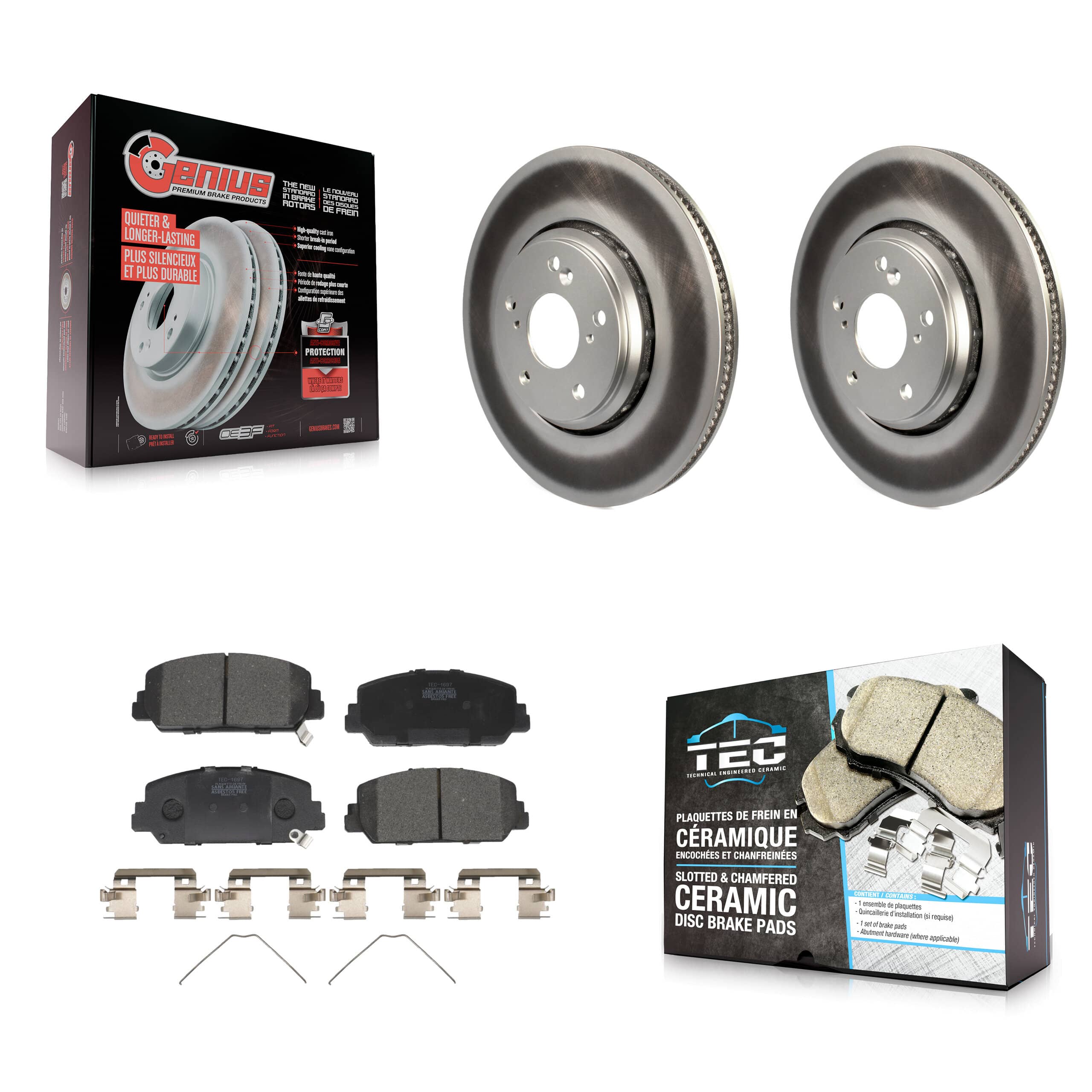Transit Auto - KGT-101847 - Front Disc Brake Kits