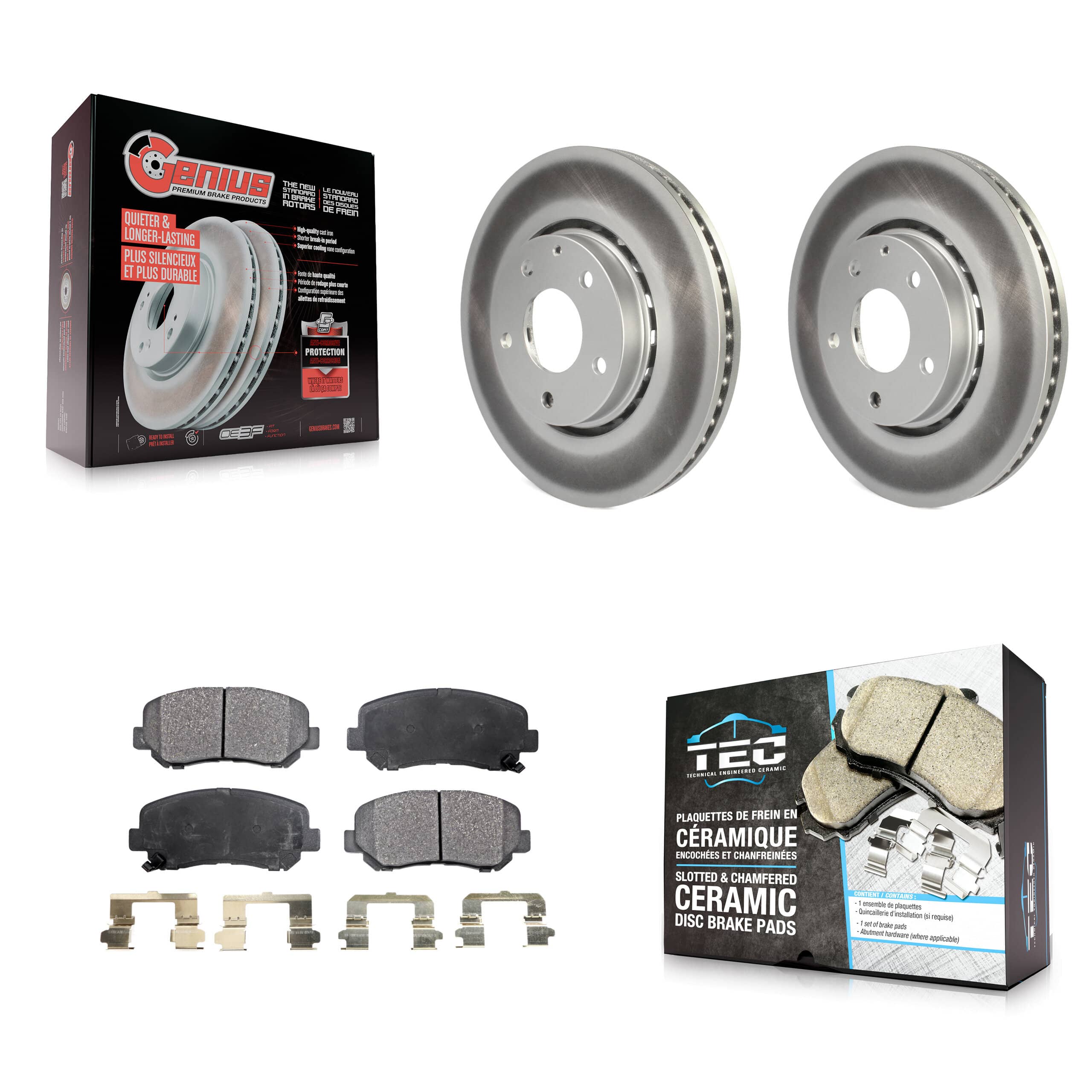 Transit Auto - KGT-101848 - Front Disc Brake Kits