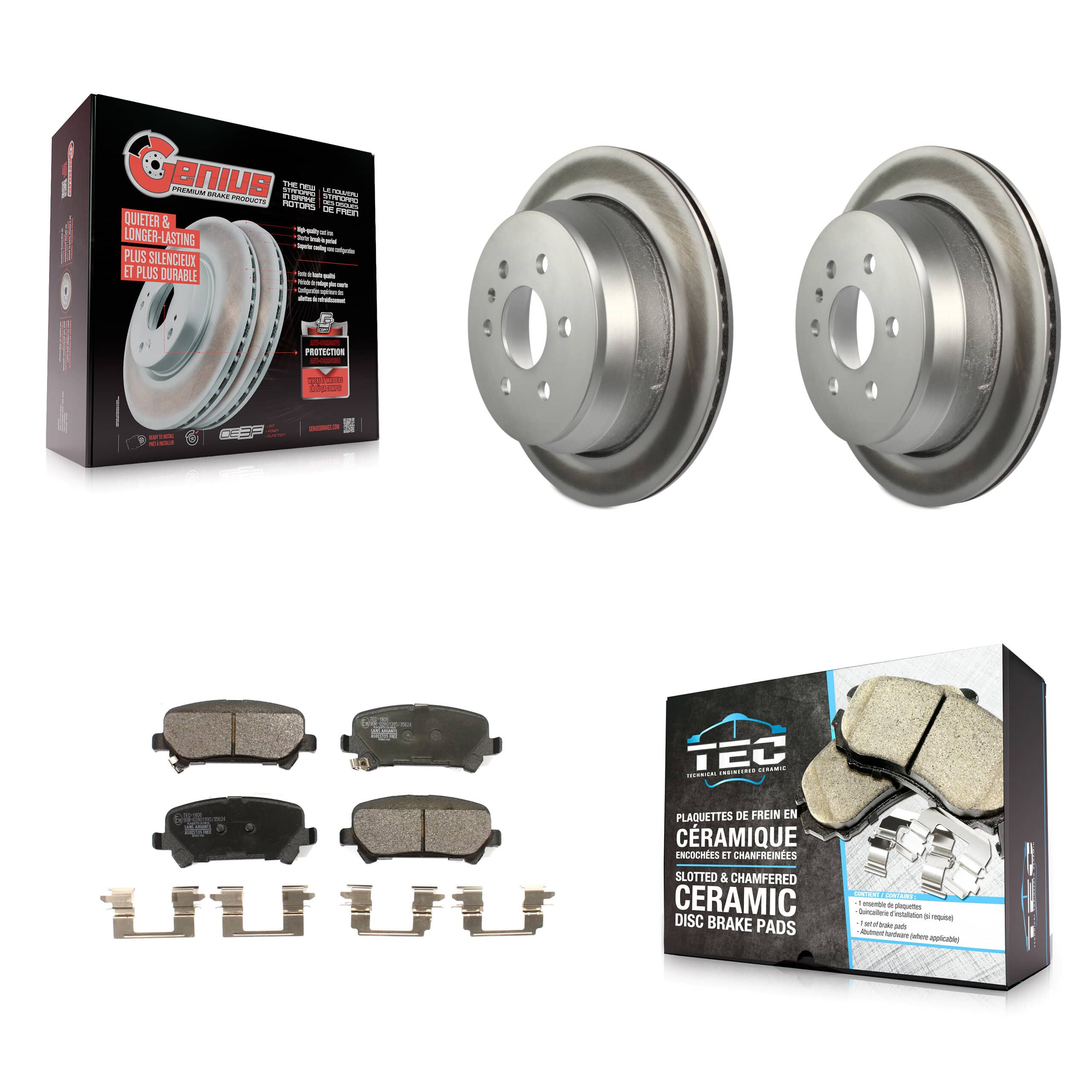 Transit Auto - KGT-101932 - Rear Disc Brake Kits