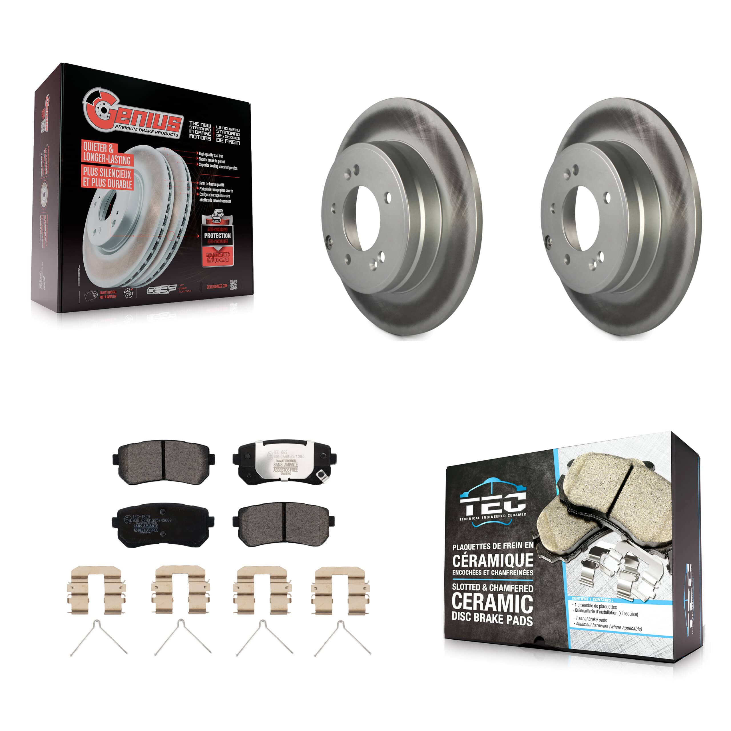 Transit Auto - KGT-101933 - Rear Disc Brake Kits