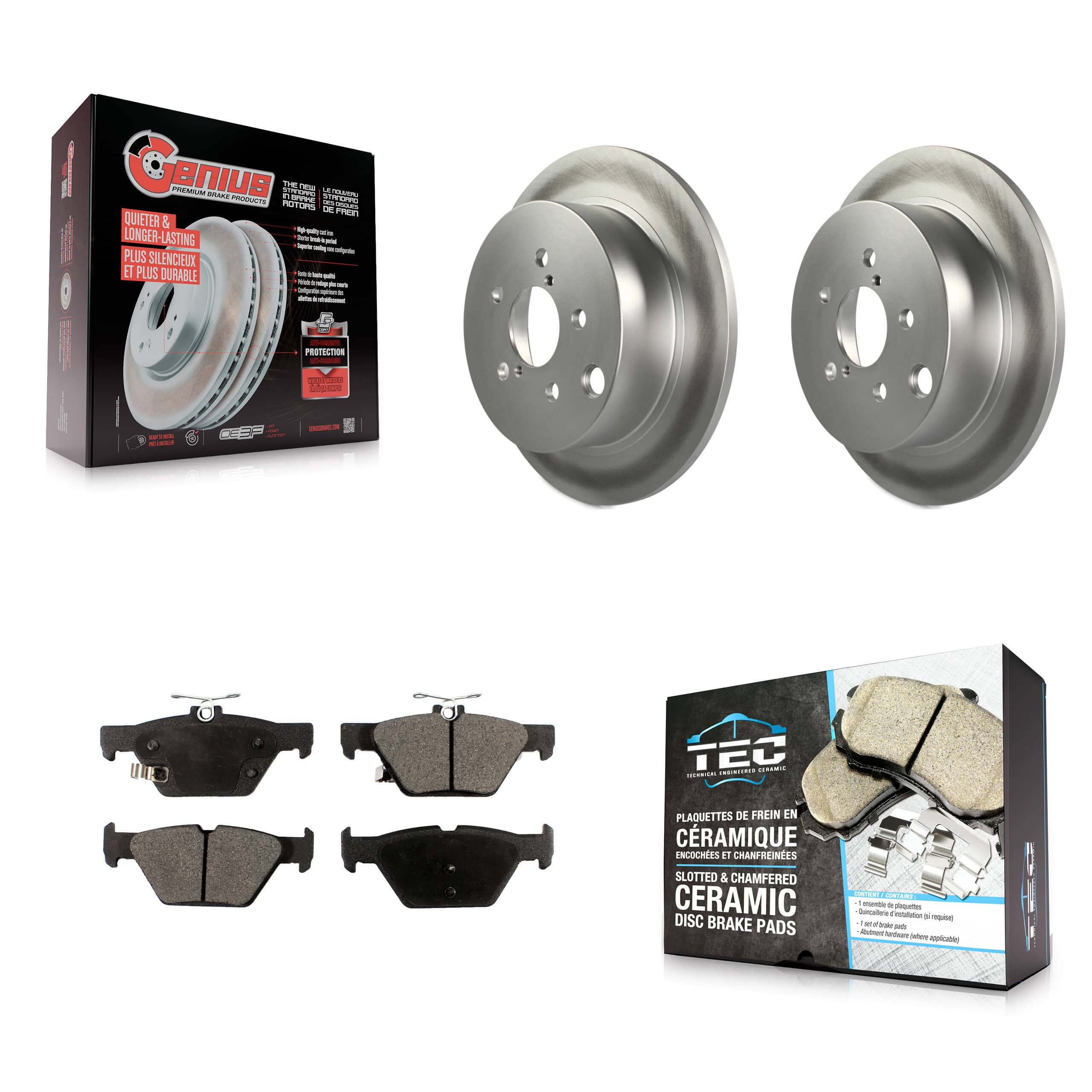 Transit Auto - KGT-101940 - Rear Disc Brake Kits