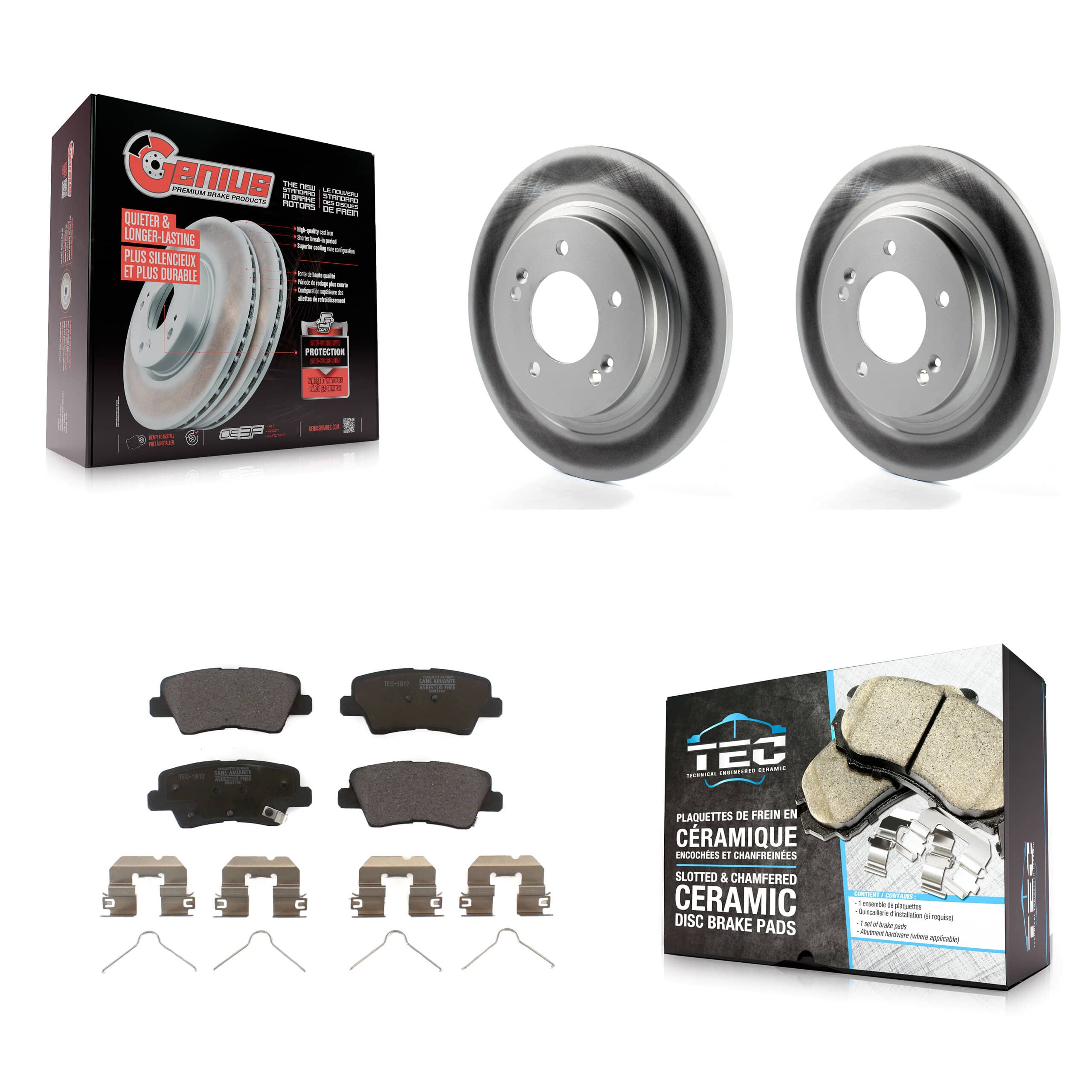 Transit Auto - KGT-101941 - Rear Disc Brake Kits