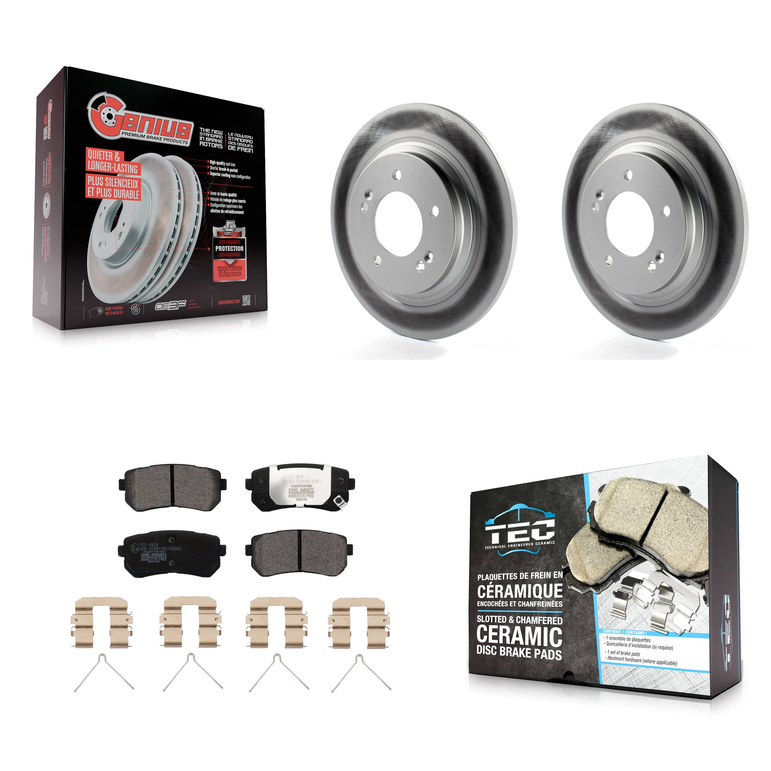 Transit Auto - KGT-101942 - Rear Disc Brake Kits