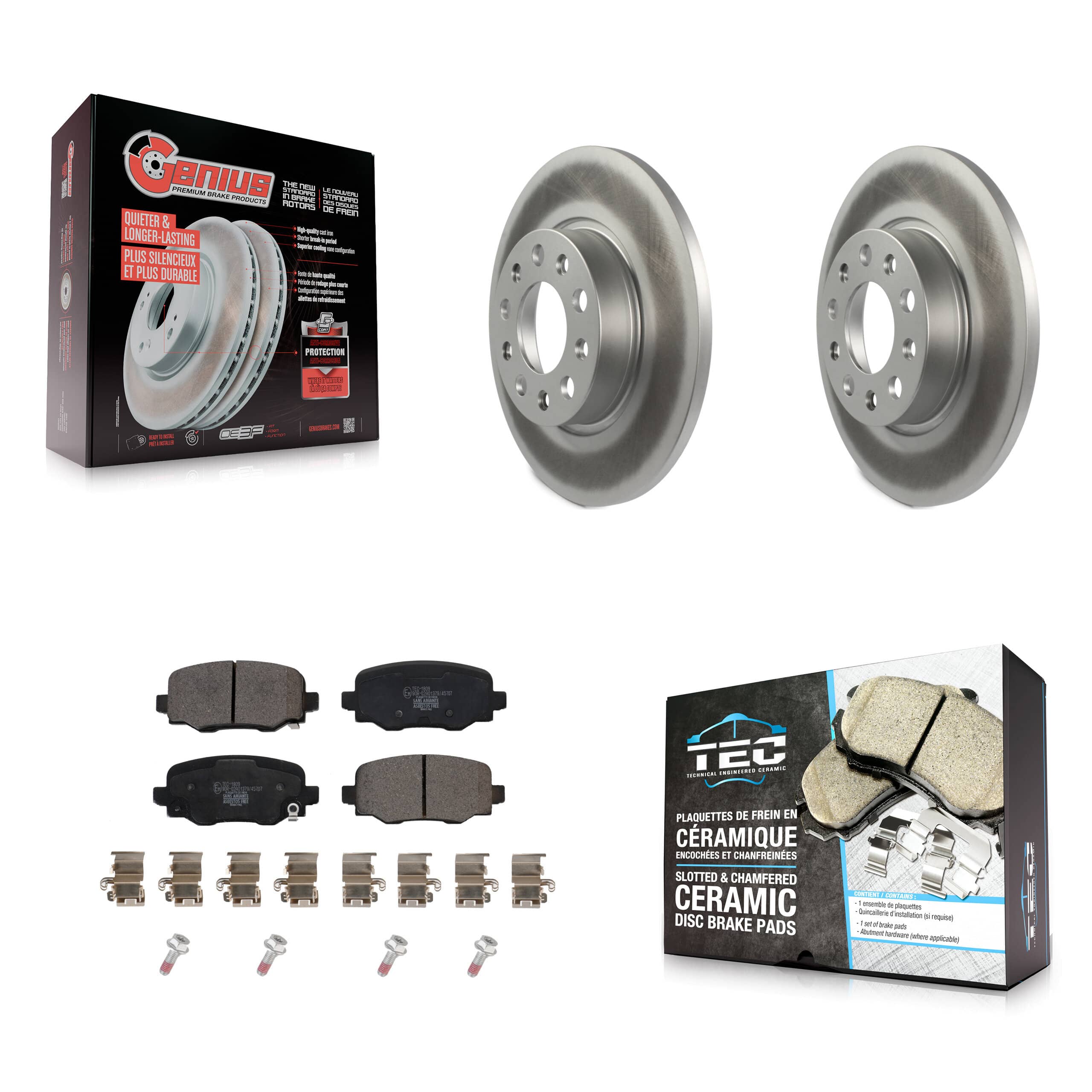 Transit Auto - KGT-101945 - Rear Disc Brake Kits