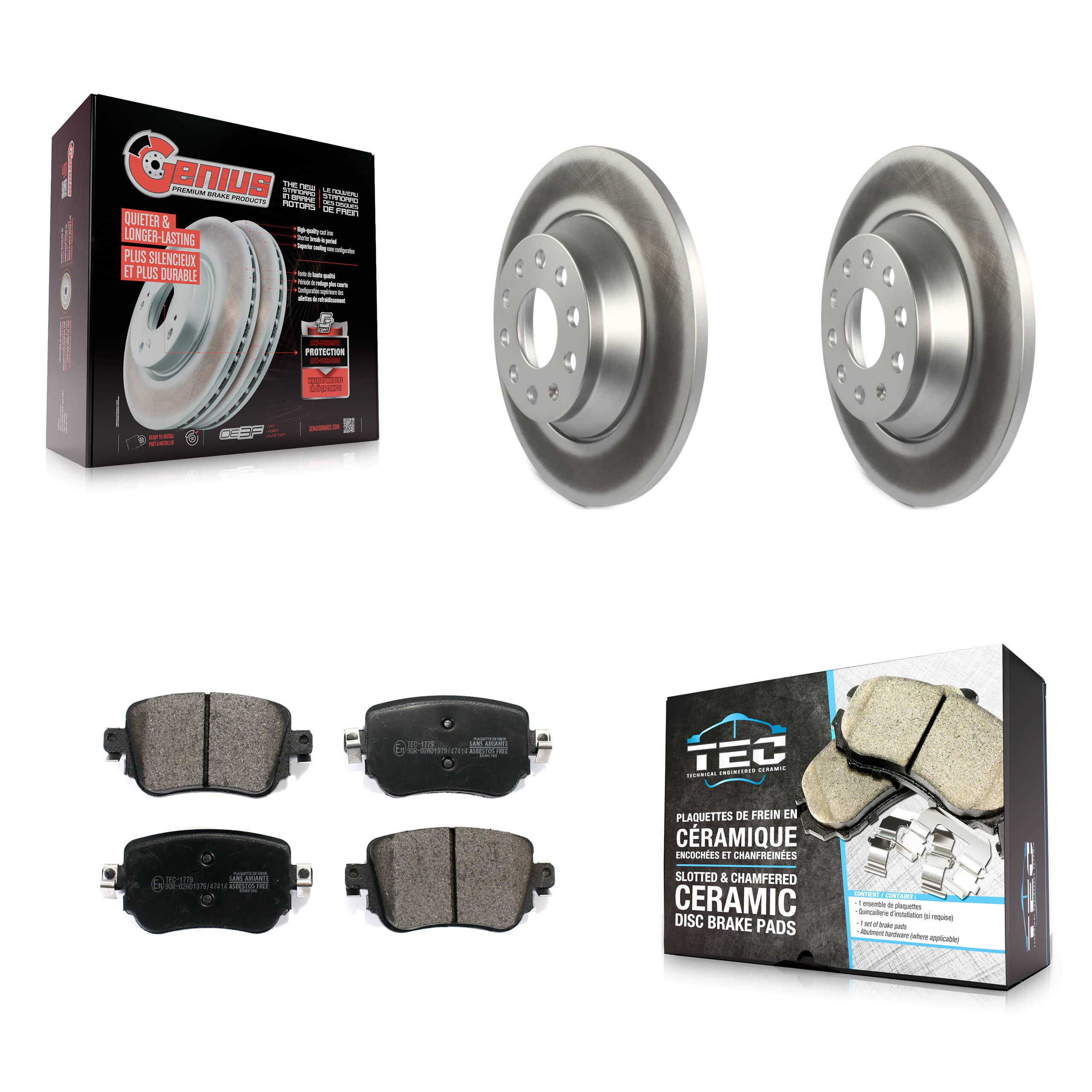Transit Auto - KGT-101947 - Rear Disc Brake Kits
