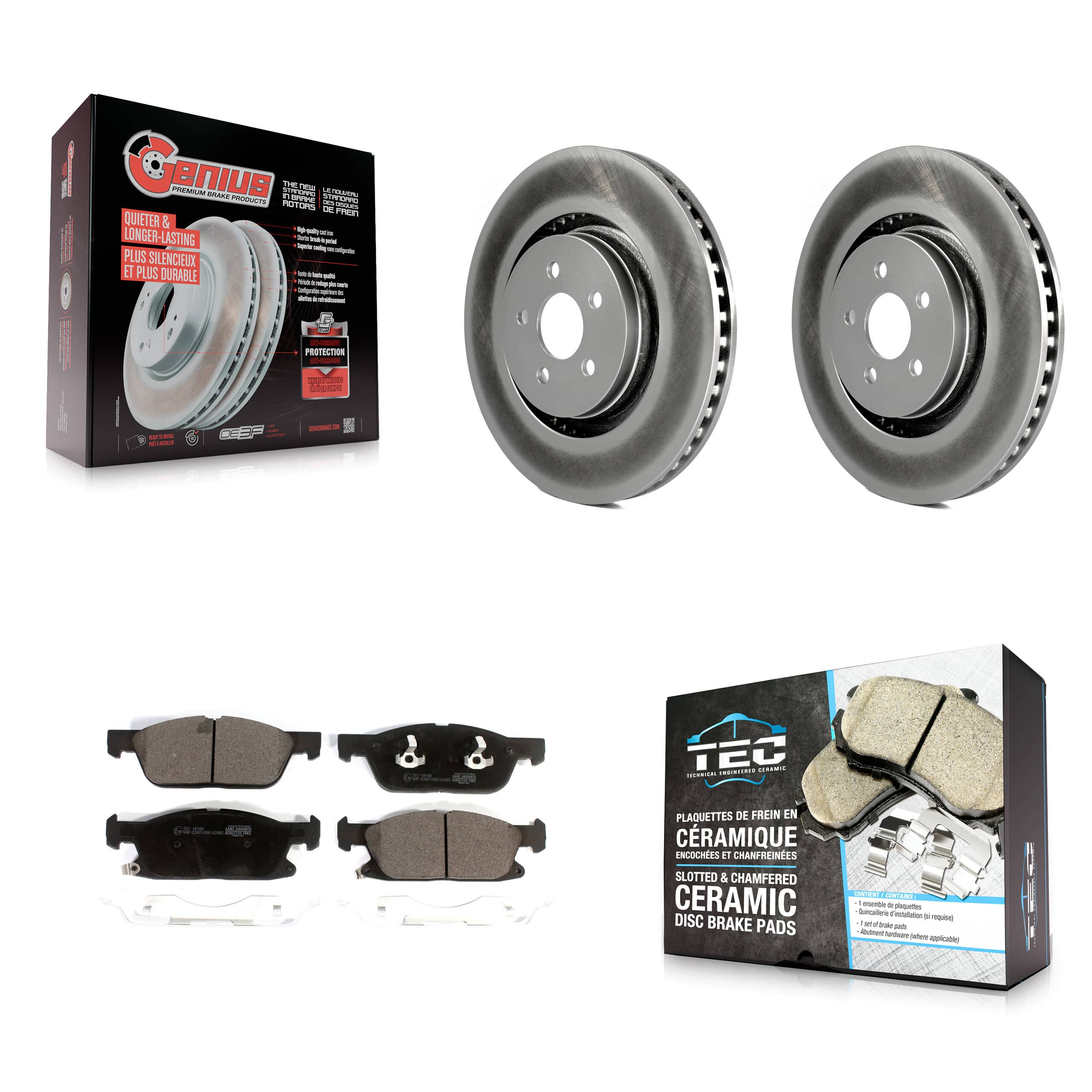 Transit Auto - KGT-102009 - Front Disc Brake Kits