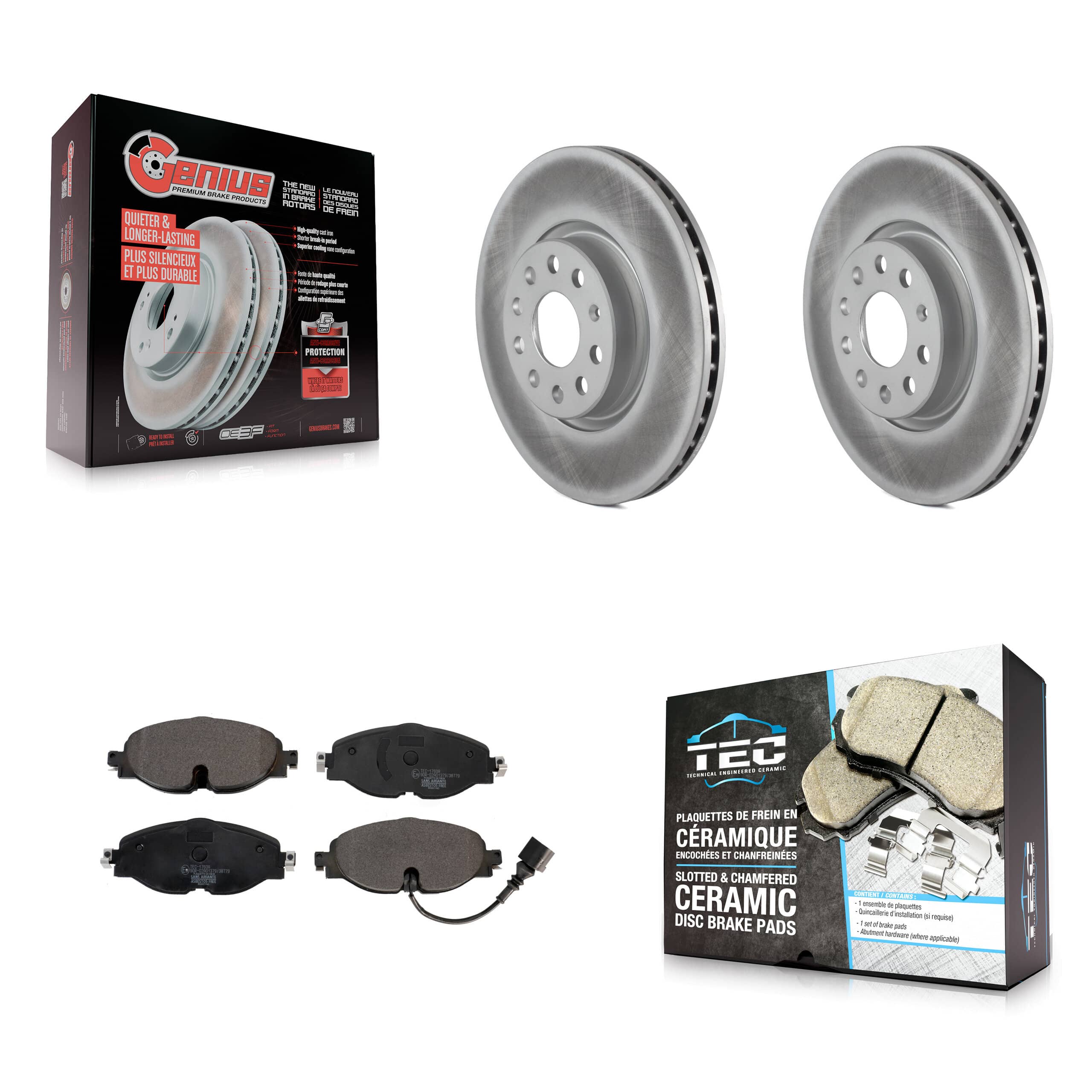 Transit Auto - KGT-102014 - Front Disc Brake Kits