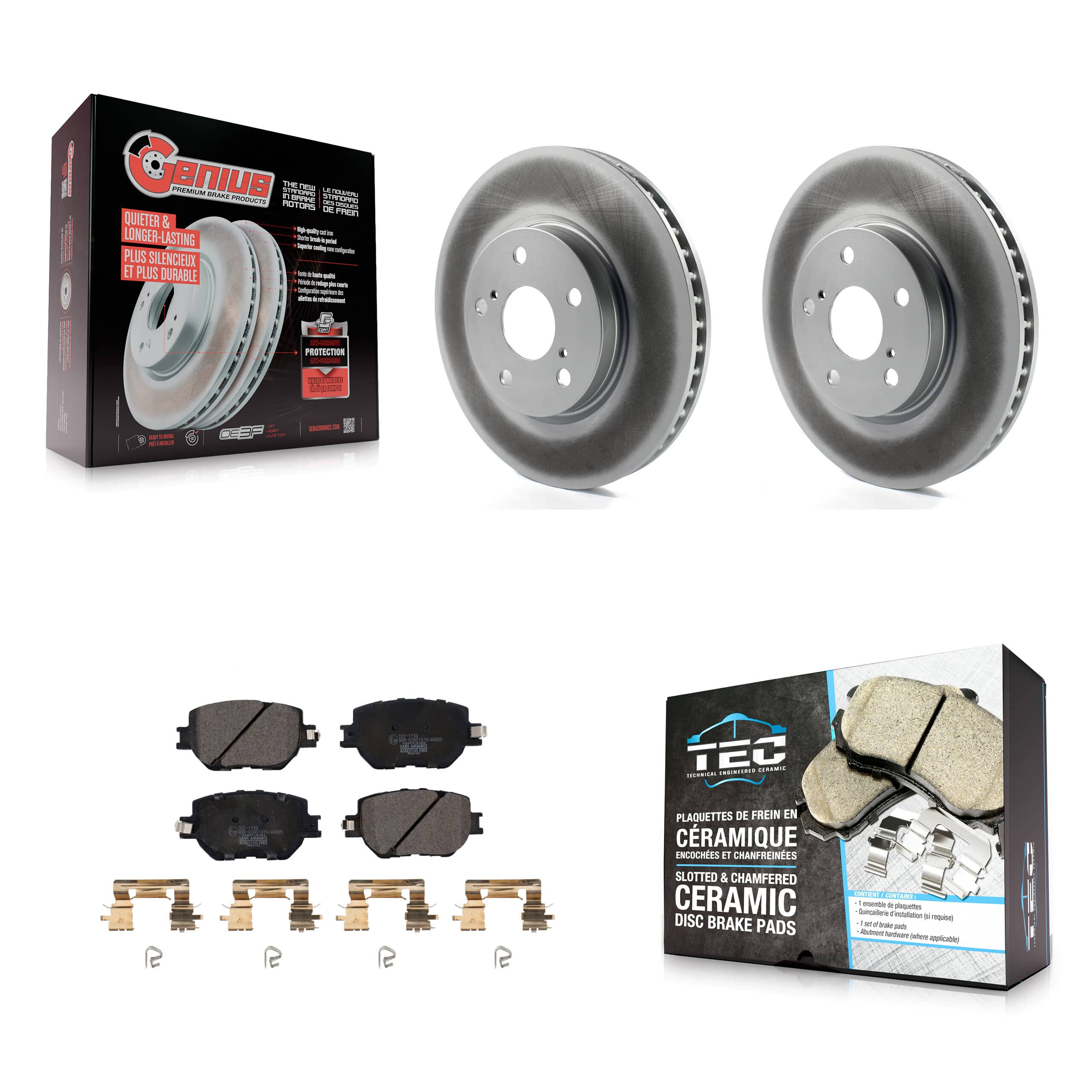 Transit Auto - KGT-102016 - Front Disc Brake Kits