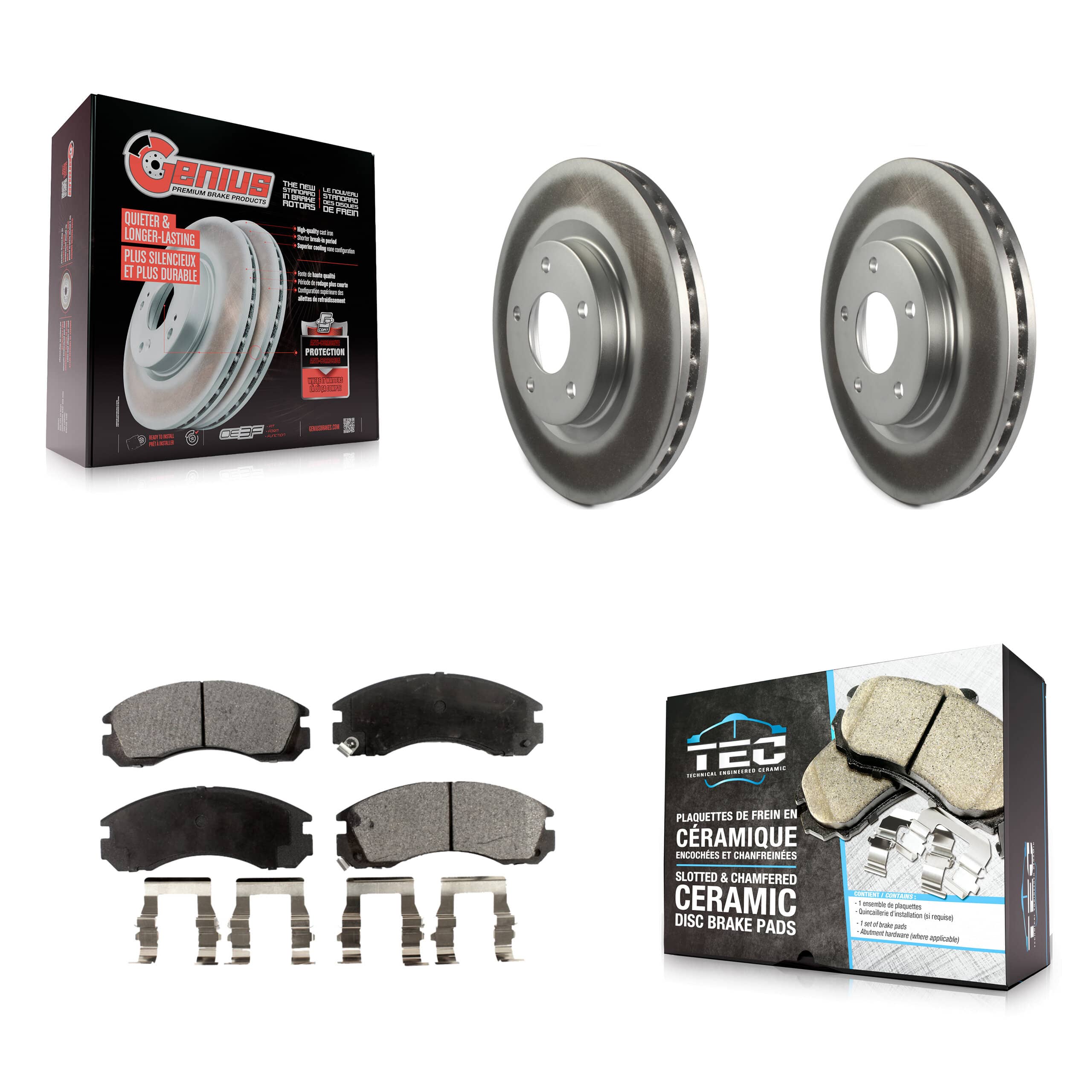 Transit Auto - KGT-102034 - Front Disc Brake Kits