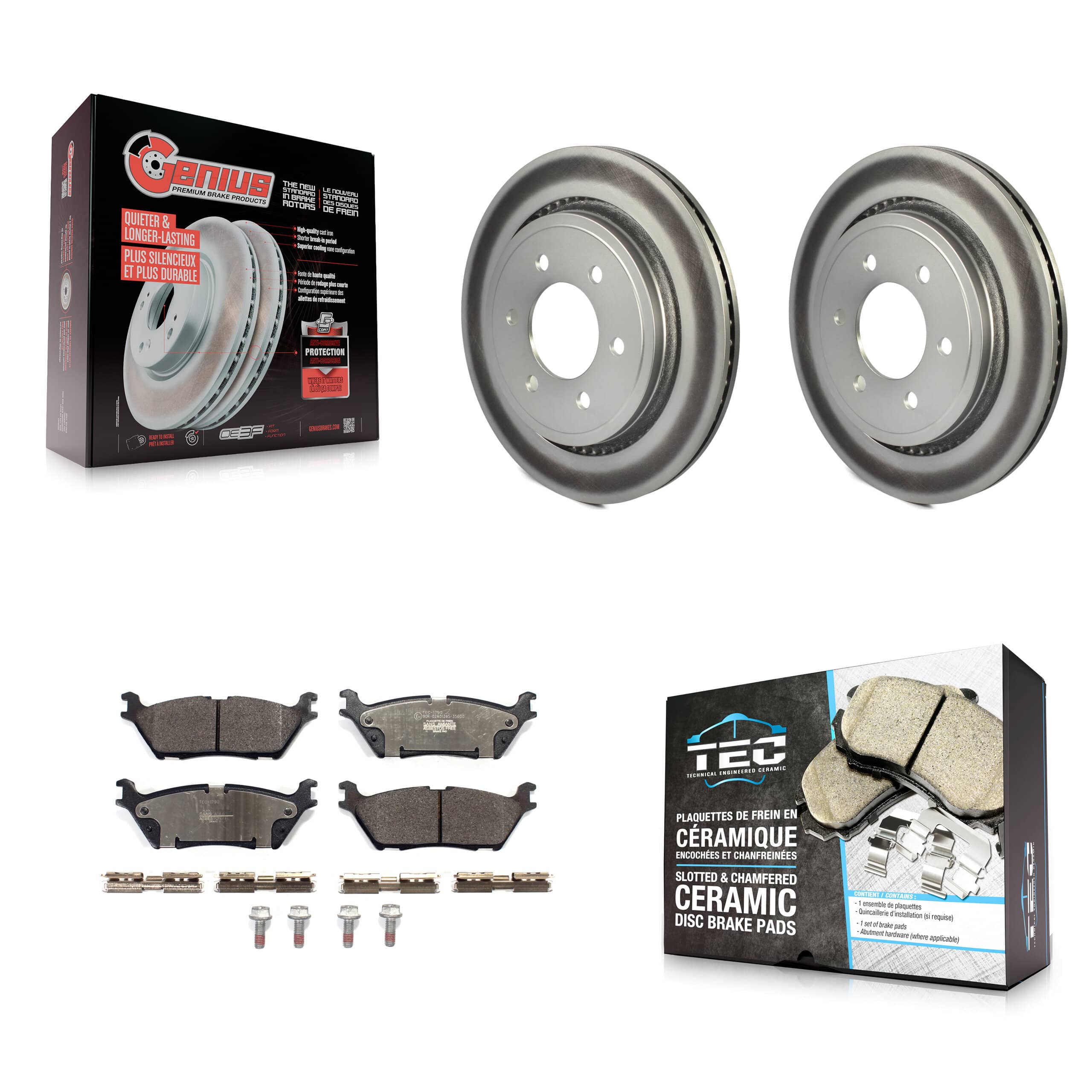 Transit Auto - KGT-102041 - Rear Disc Brake Kits
