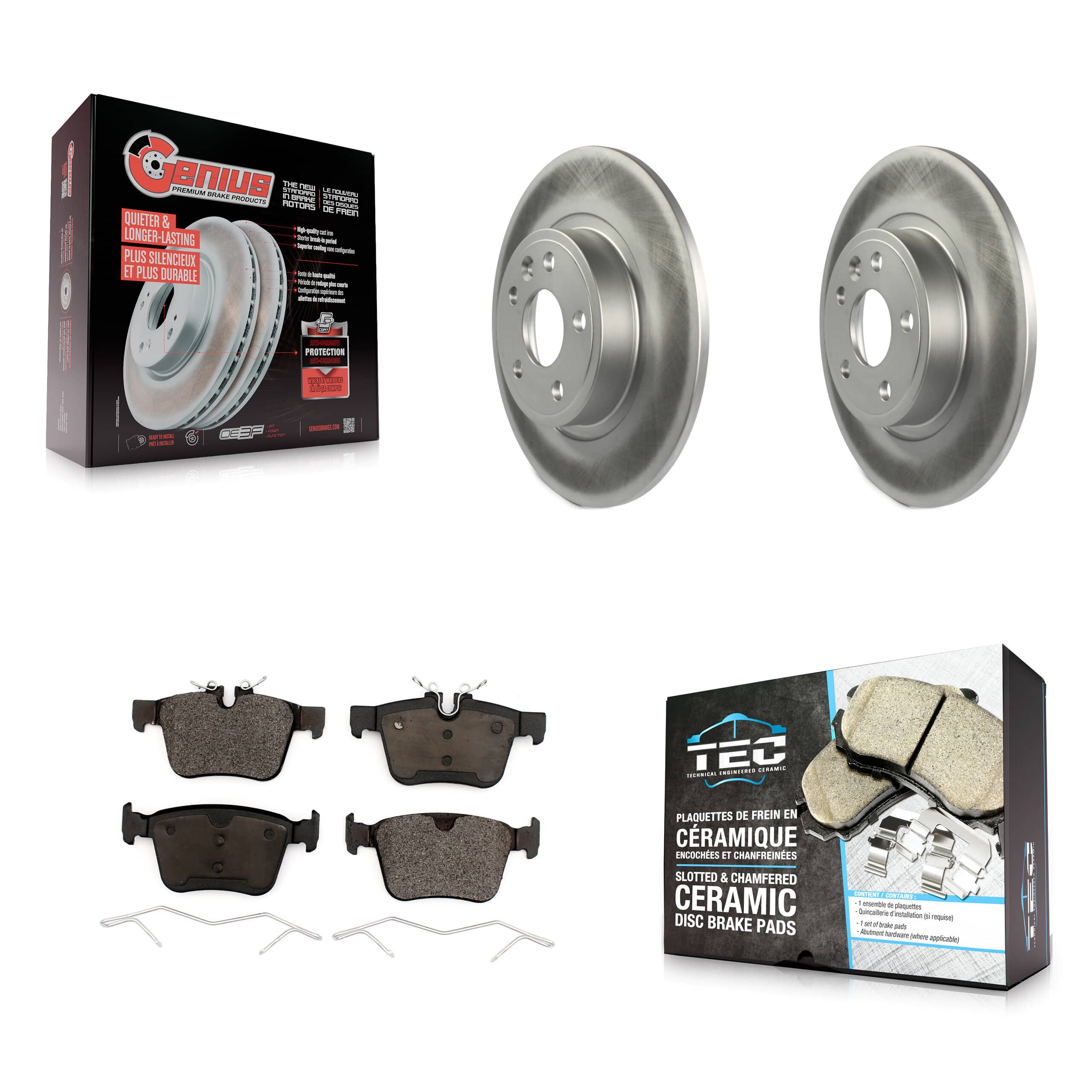 Transit Auto - KGT-102043 - Rear Disc Brake Kits